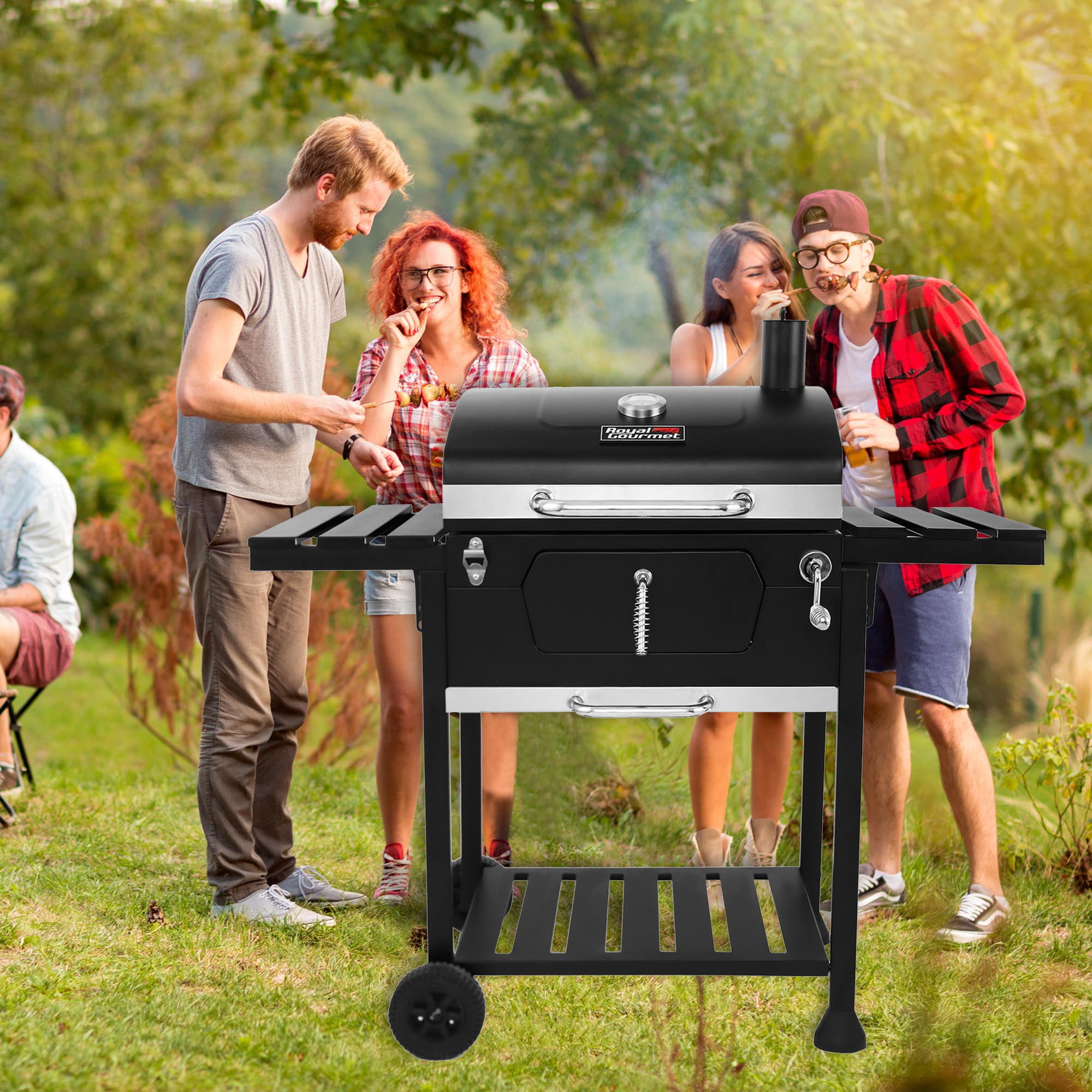 24 CD1824E Charcoal BBQ Grill