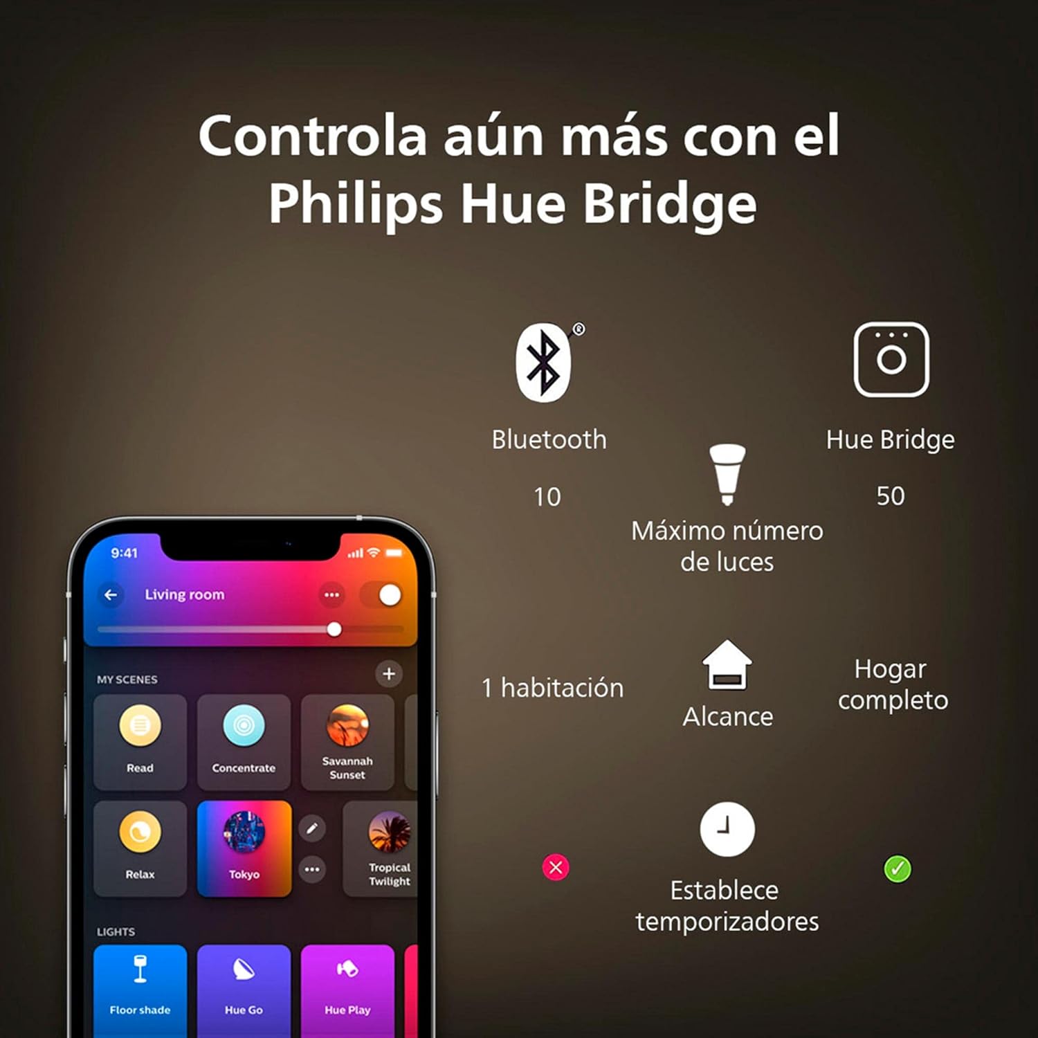 Philips Hue White Ambiance G40 LED Bulb 4-Pack, 550LM, E26, Smart Home Compatible with Alexa & Google Assistant