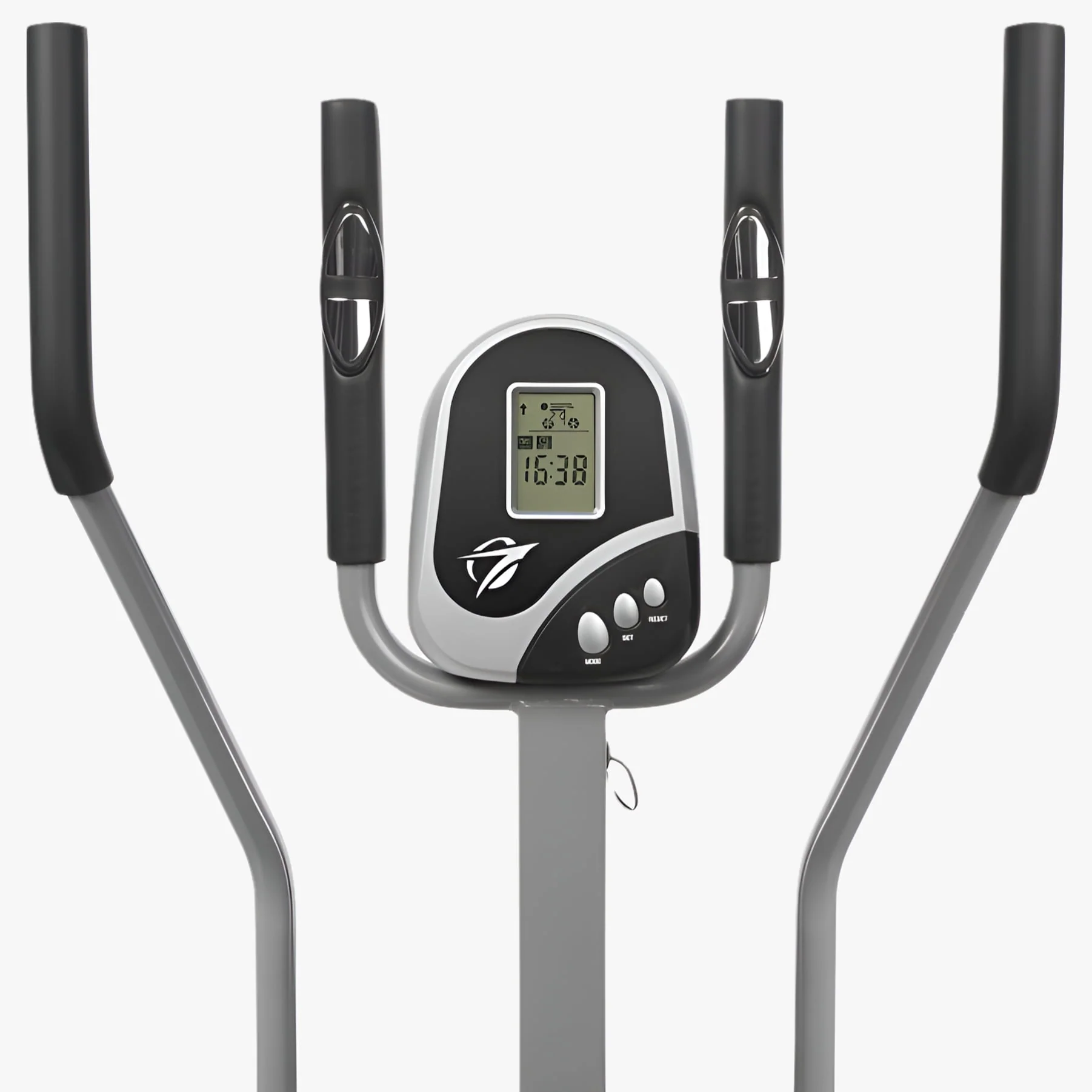 Plasma Fit Elliptical Machine Cross Trainer 2 in 1 Exercise Bike Cardio Fitness Home Gym Equipment