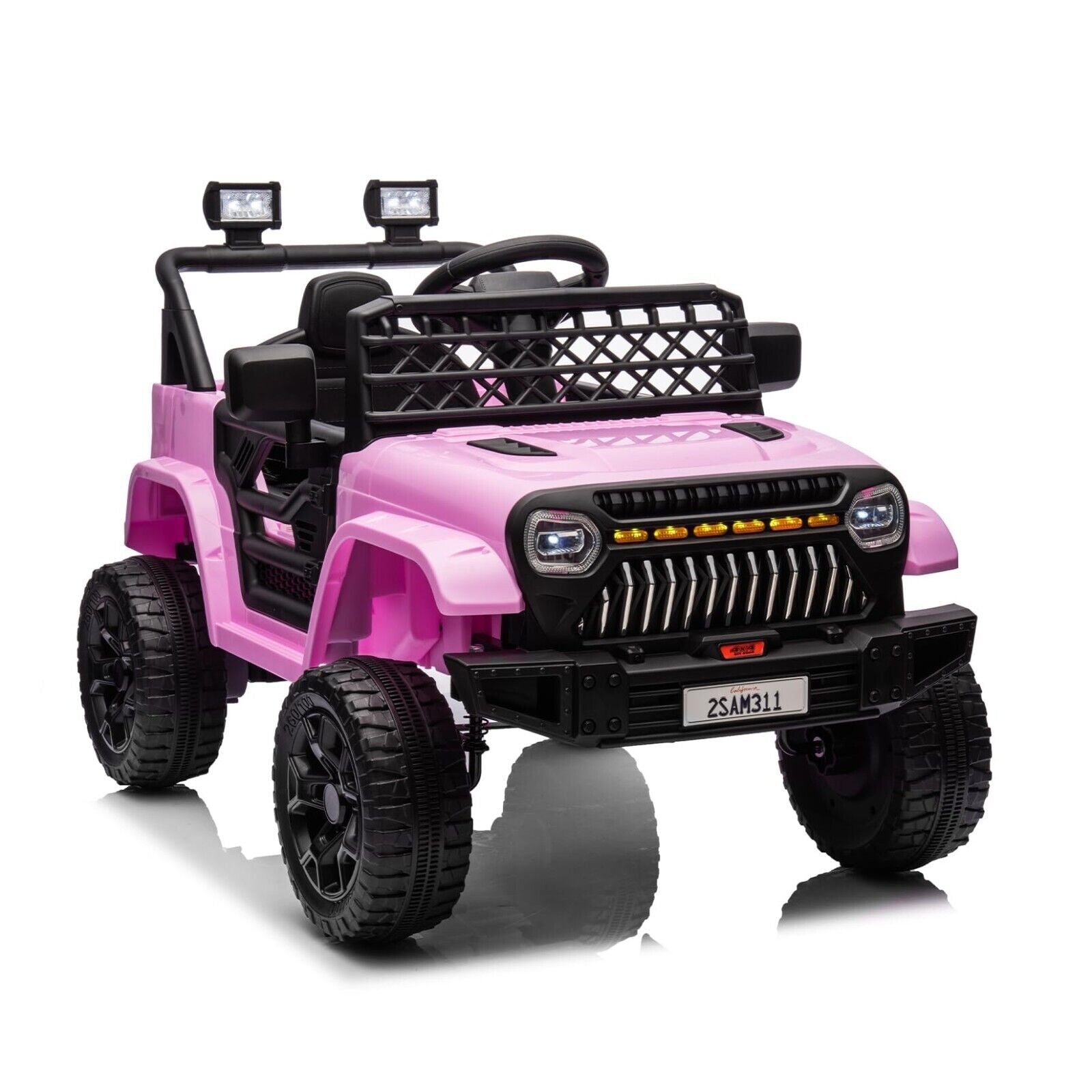 12V Kids Car Power Wheels Ride on Truck Vehicle w/Remote Control LED Light Music