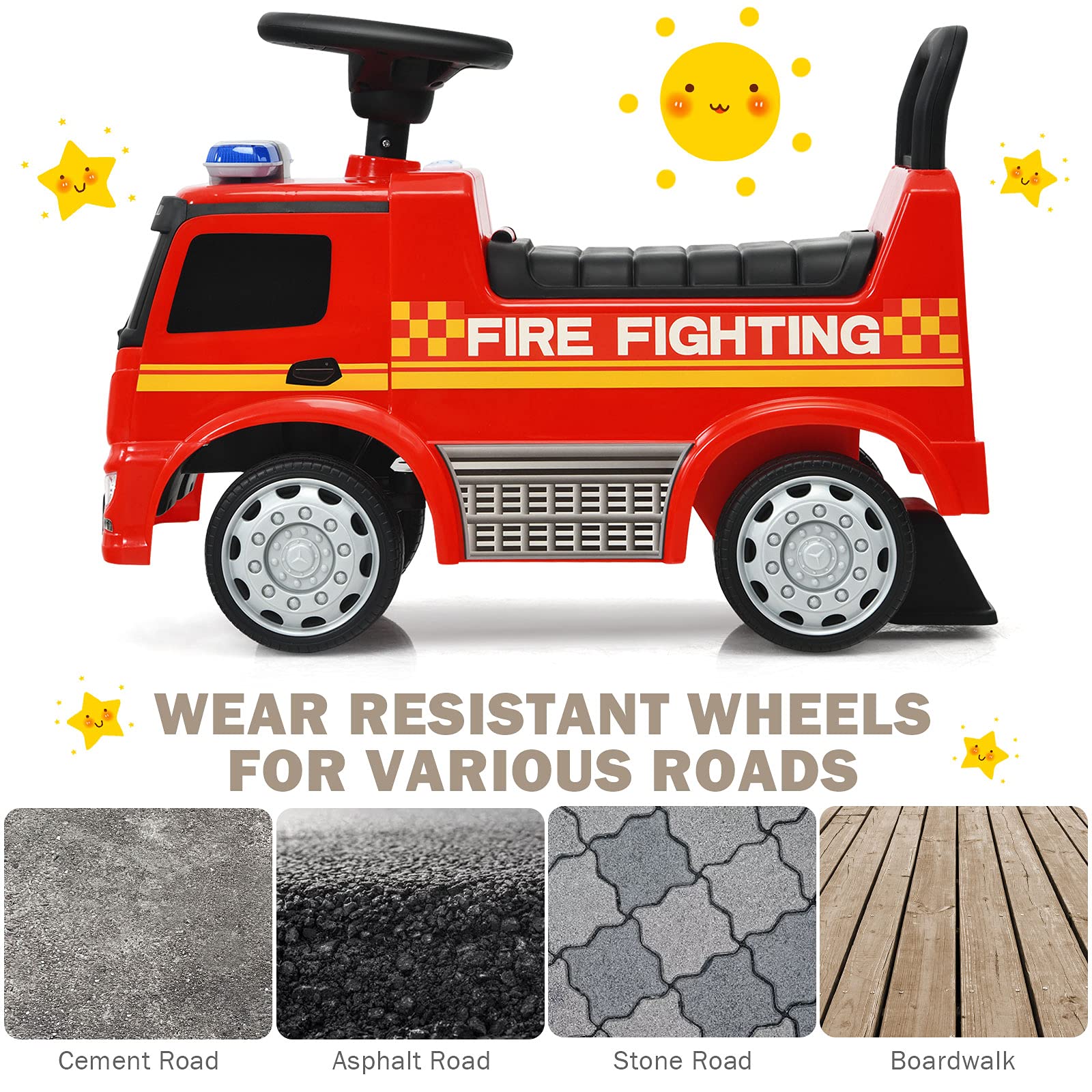 HONEY JOY Licensed Mercedes Steering