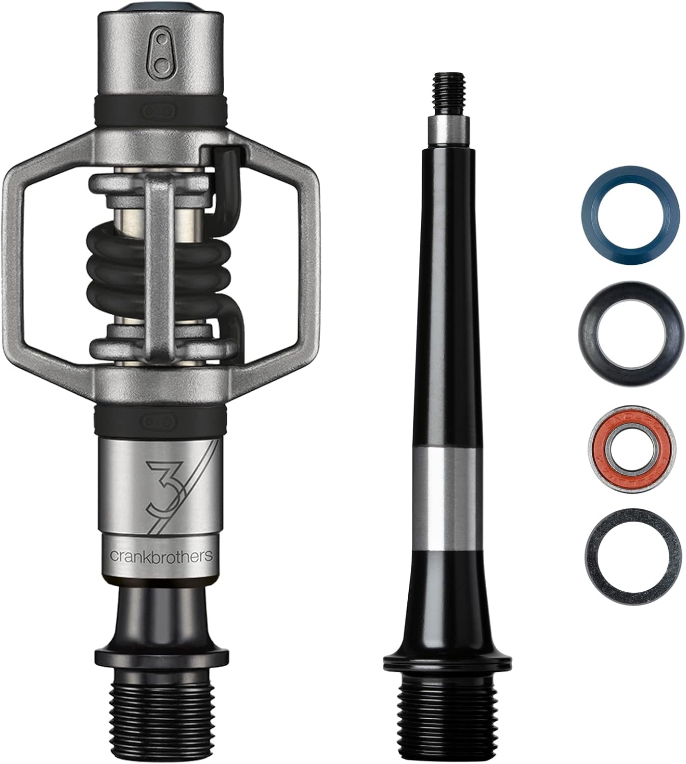 Crankbrothers Eggbeater 11 Titanium Road Bike Pedals, Gold, Lightweight, Unisex Adult