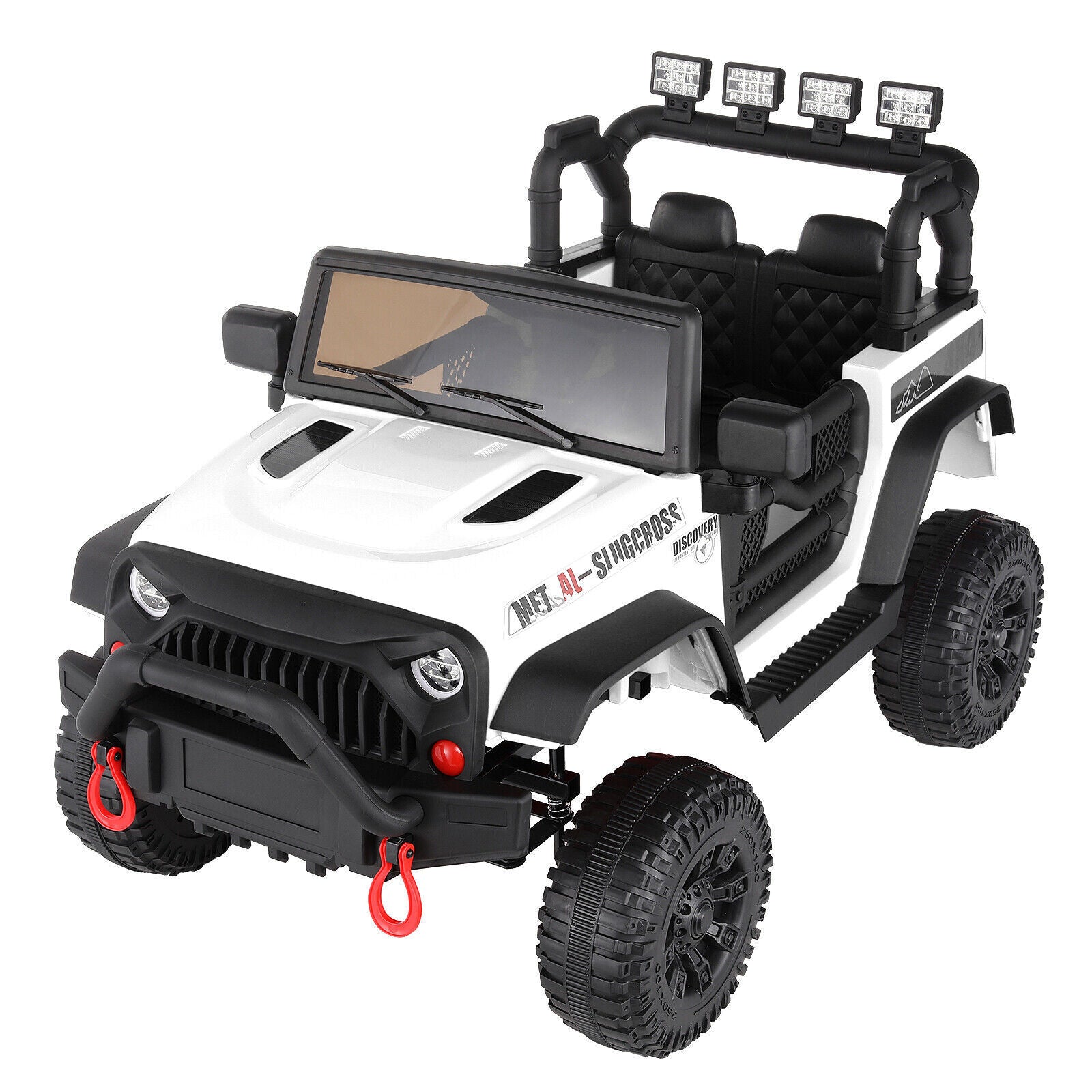 Kids Ride on Car 12V Electric Truck 4 Wheels Spring Suspension w/Remote Control