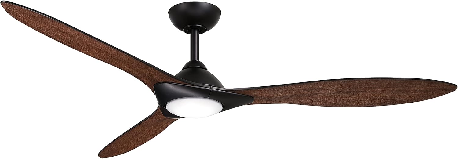 Ceiling Fan (Soft Brass/Flat White)