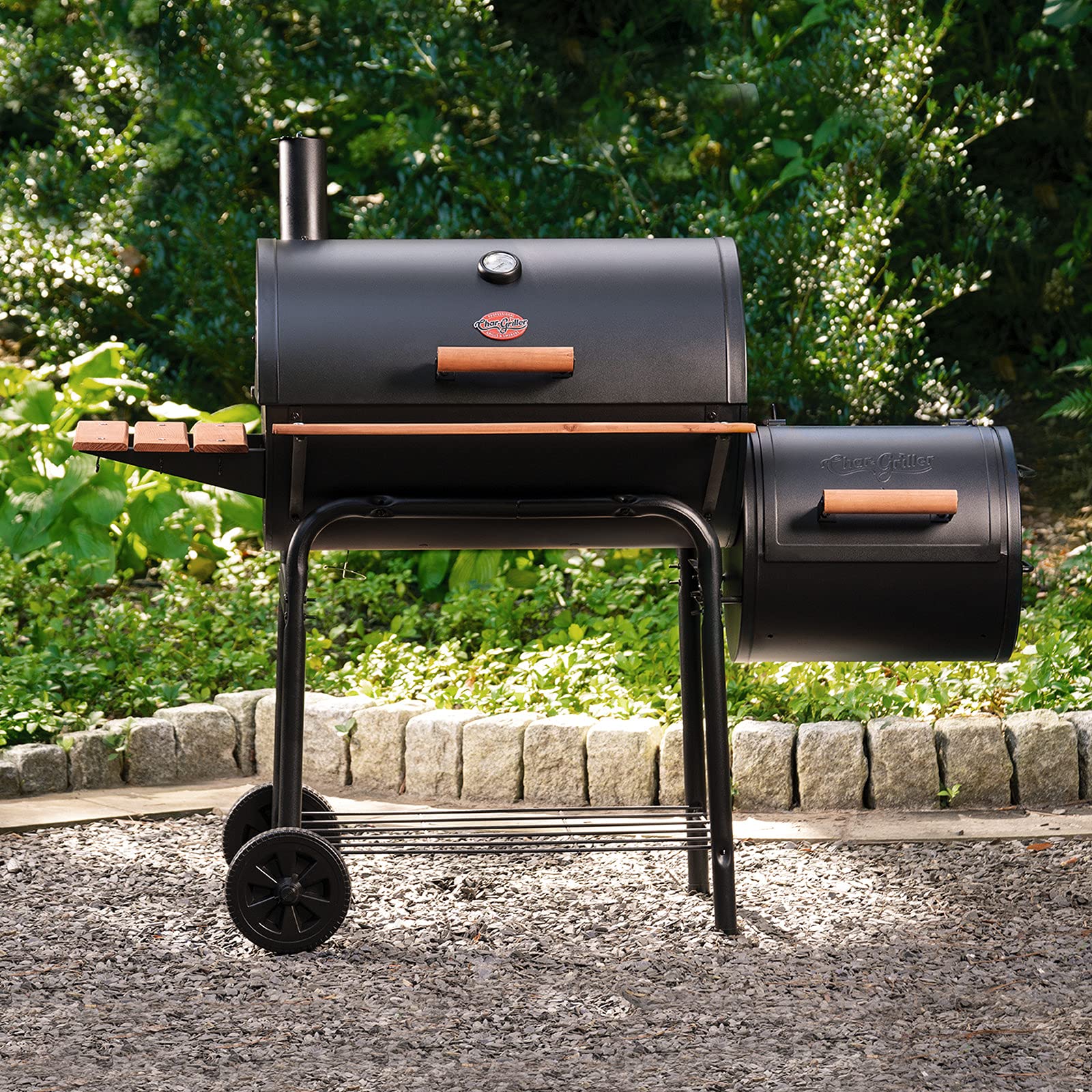 Char Griller 1224 Smokin Square Charcoal