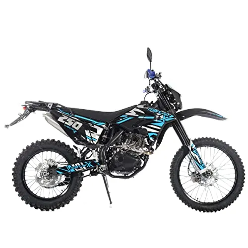 X-PRO Templar X 250cc 6 Speed Dirt Bike with Zongshen Engine Pit Bike Gas Dirt Bikes