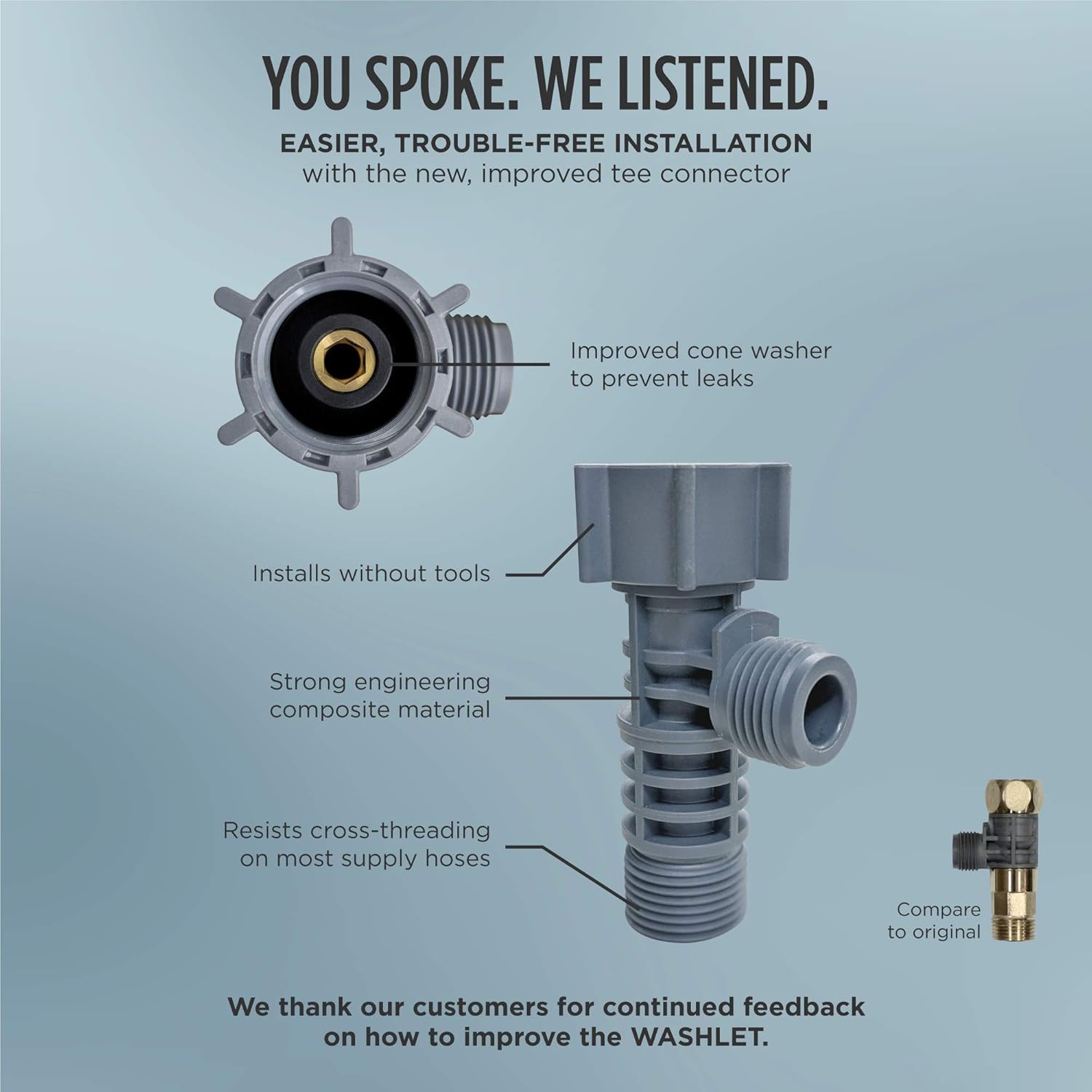 C5 Electronic Bidet Toilet Seat with and + Wand Cleaning, Elongated, Cotton White