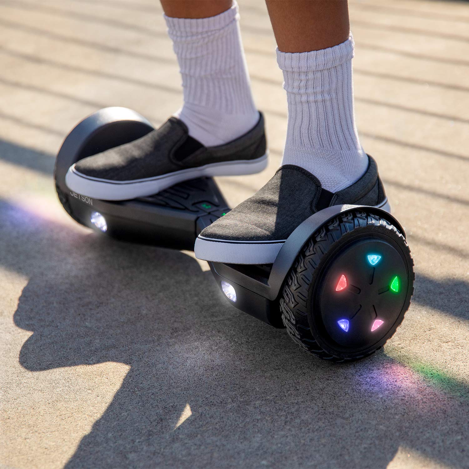 Jetson Hoverboard Light up Self Balancing Technology