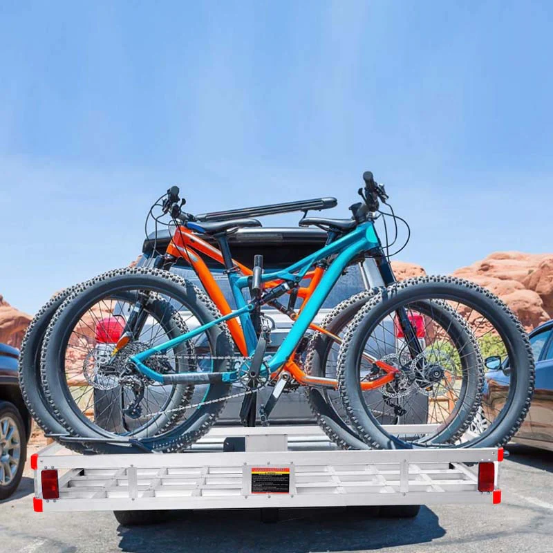 500LBS Capacity Hitch Cargo Carrier Fits 2