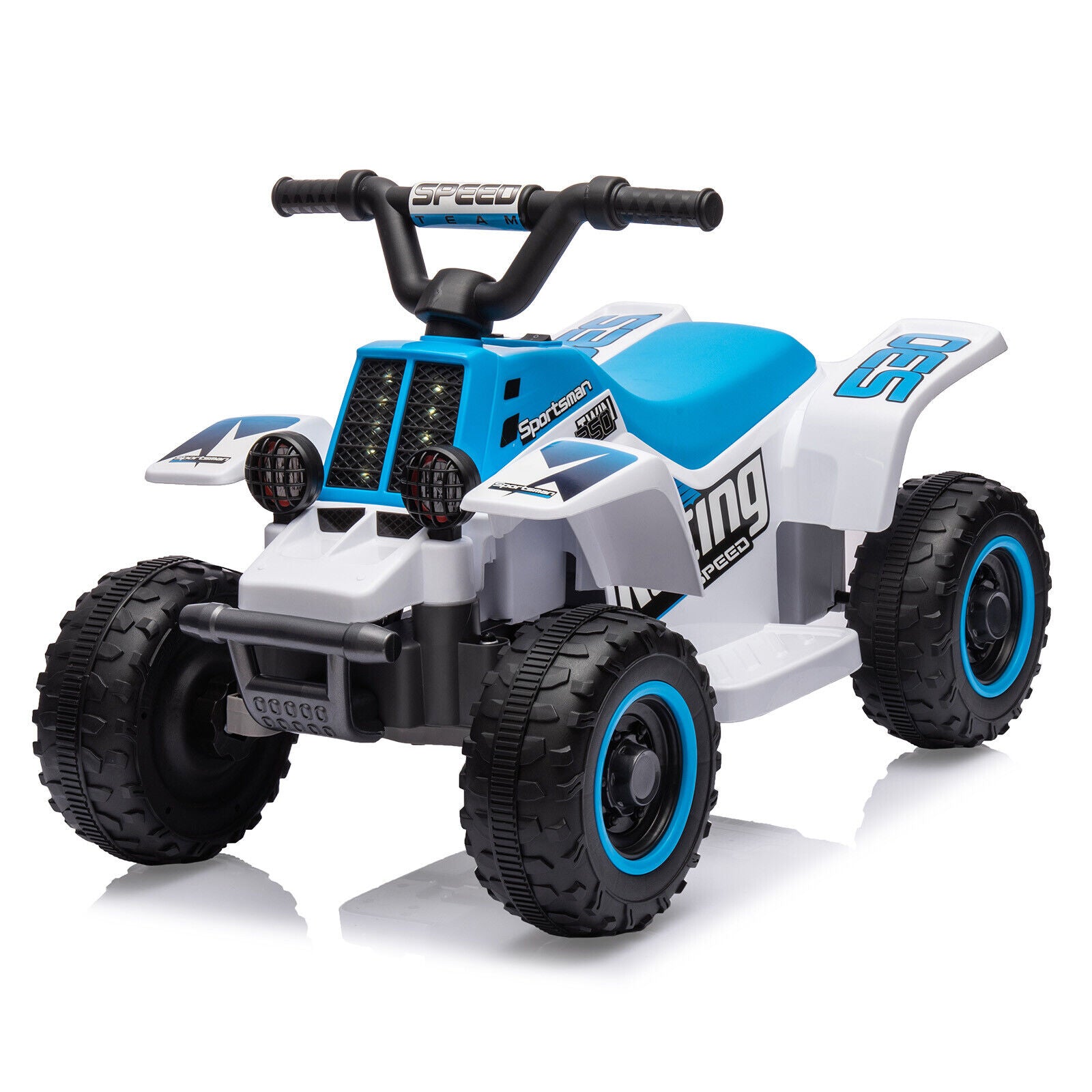Kids Ride On Electric ATV Off-Road Quad Car 6V Battery Powered with 2 Speeds