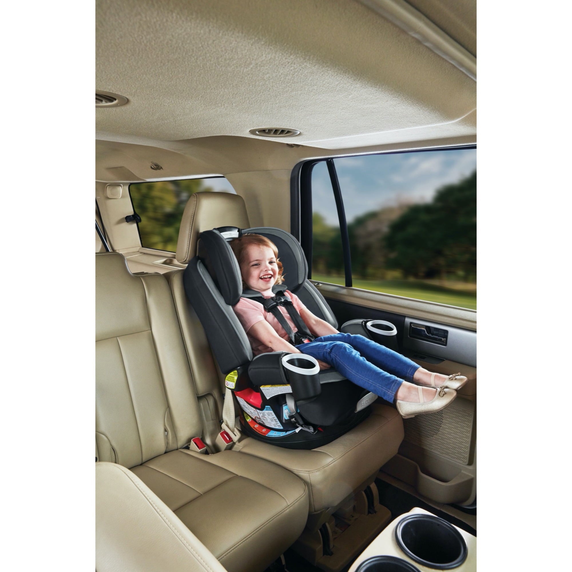 Graco 4Ever DLX 4-in-1 Convertible Car Seat, Fairmont Black