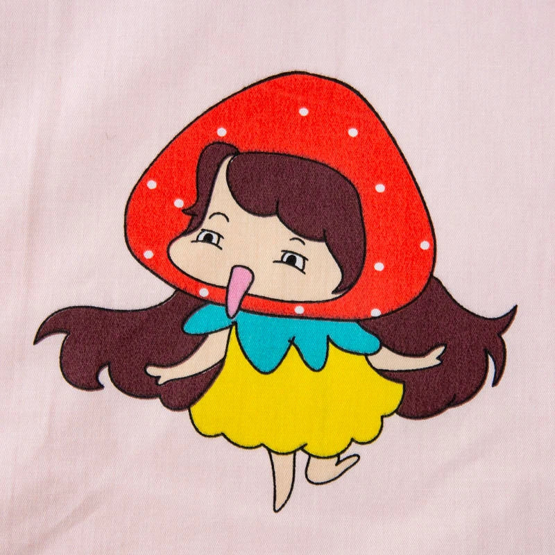 Strawberry Cotton Applique Embroidery Kit