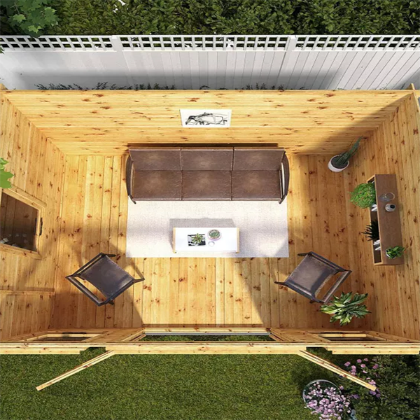 【Home&Garden】【BS】Mercia 4M x 3m Grizedale Log Cabin -- 19mm