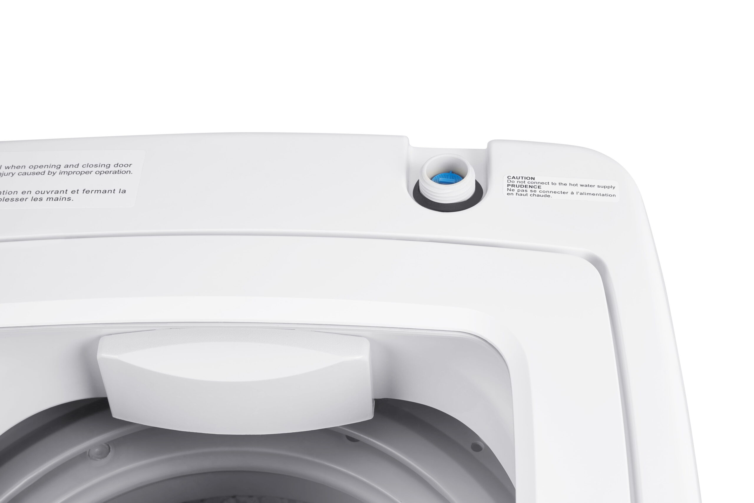 0.9 Cu. ft. Compact Topload Washer, White