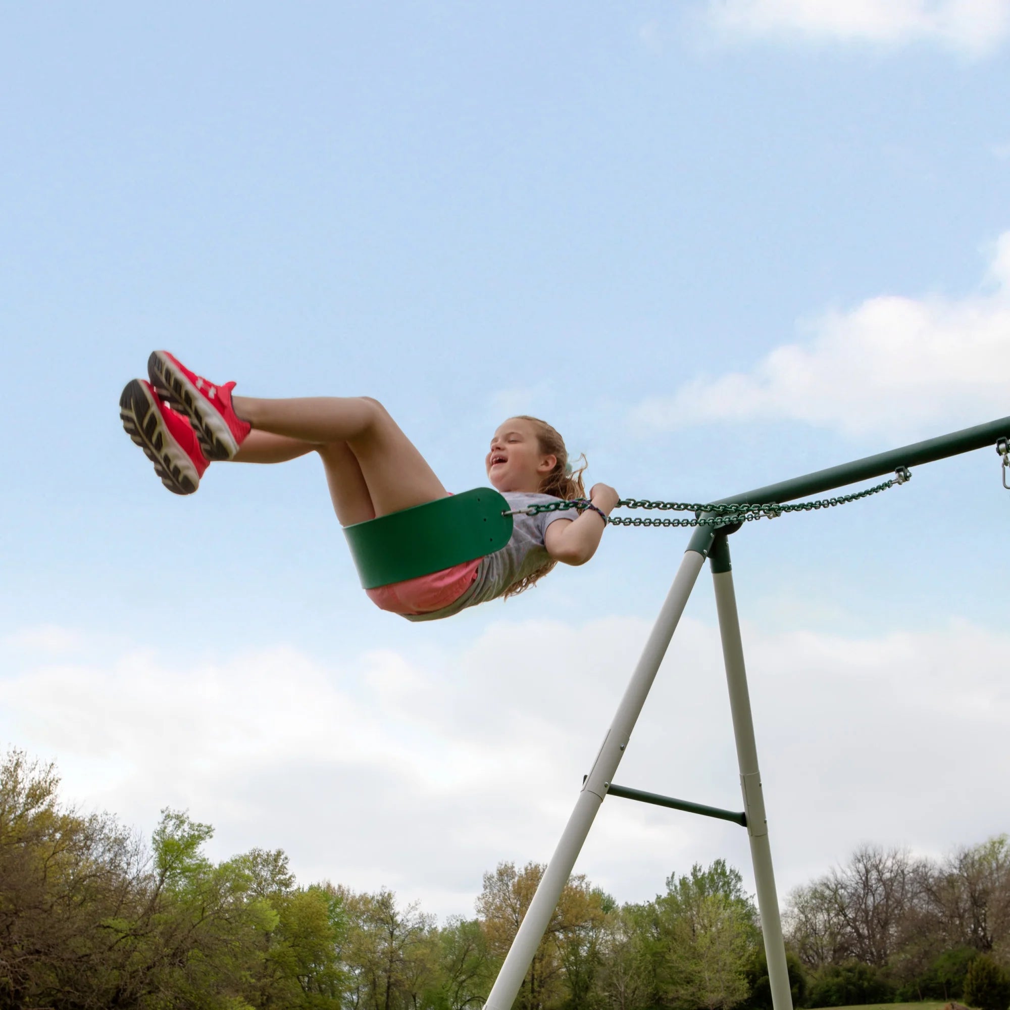 Backyard Discovery Big Brutus Heavy Duty A Frame Swing Set