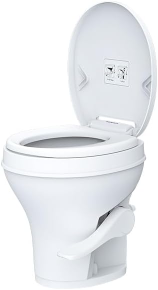 Toilet - Standard Height, Gravity Flush, Foot Pedal, Soft Close Lid with Sprayer Attachment