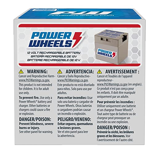 Power Wheels 12 Volt Rechargeable Replacement