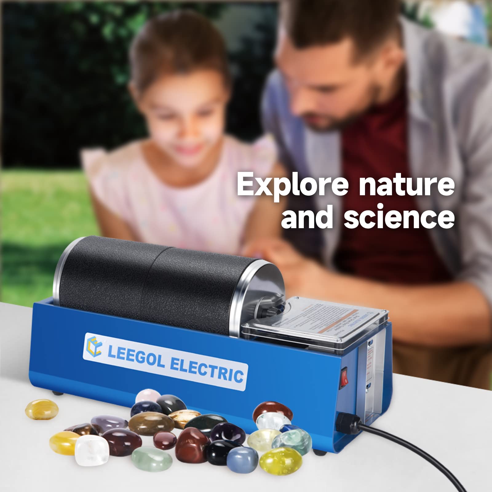 Leegol Electric Tumbler Lapidary Polisher