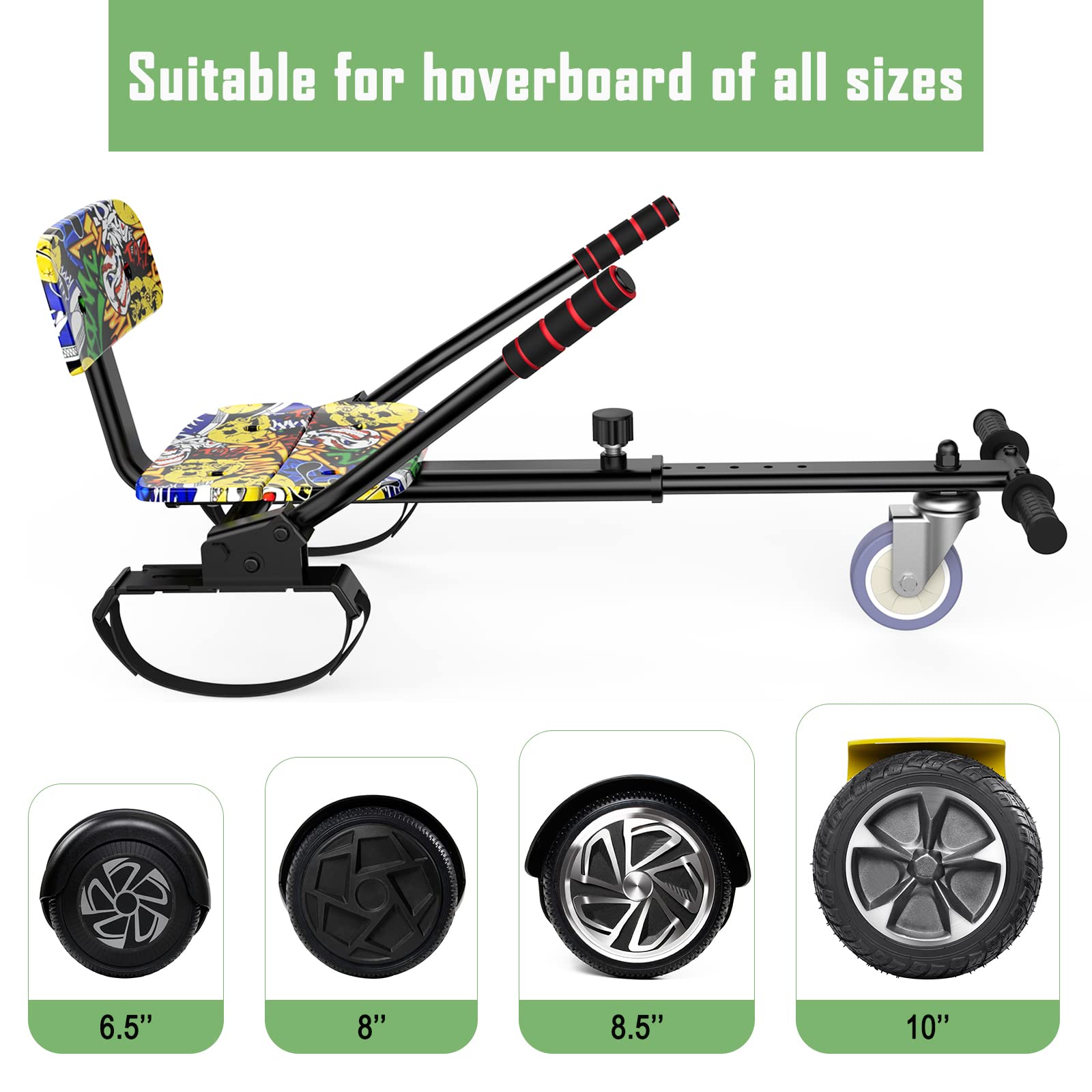 UNI SUN Hoverboard Attachment Balancing Hoverboards