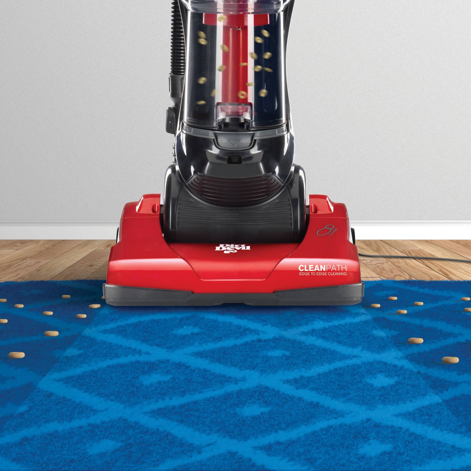 Dirt Devil Power Express Upright Bagless Vacuum, Red, UD20120