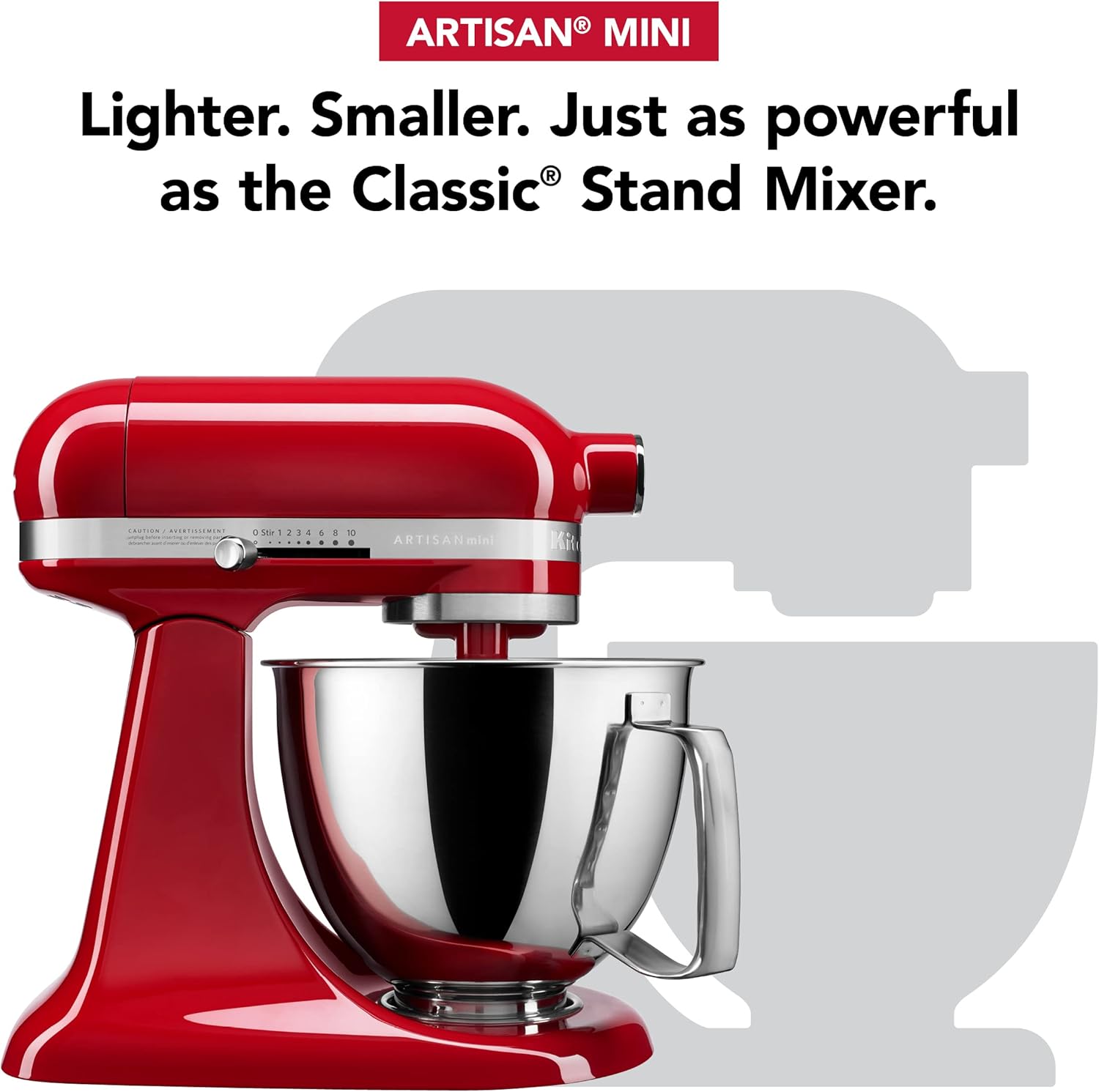 Artisan Mini 3.5 Quart Tilt-Head Stand Mixer - KSM3316X - Cast Iron Black