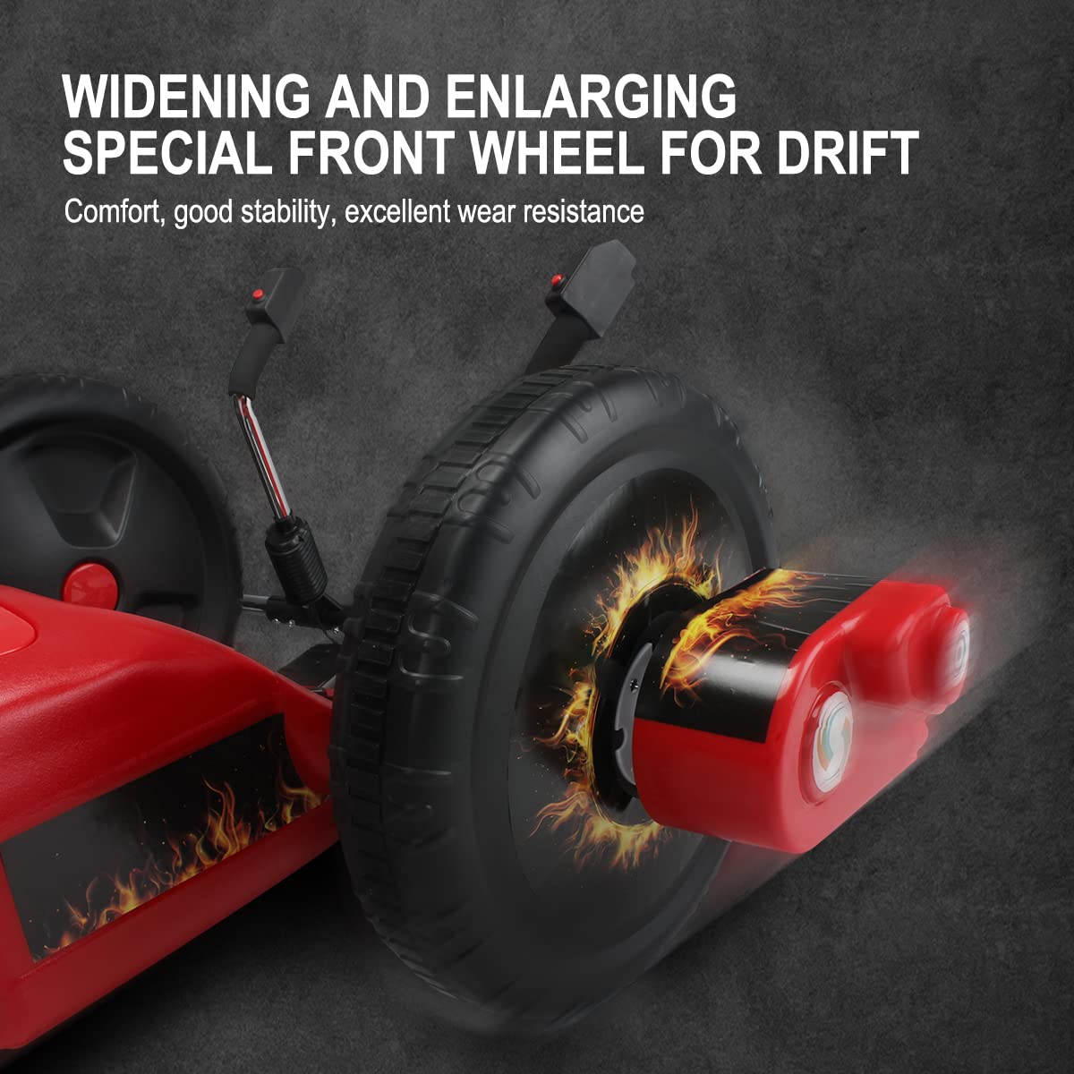 Electric Scooter Protective Rotation Spinning