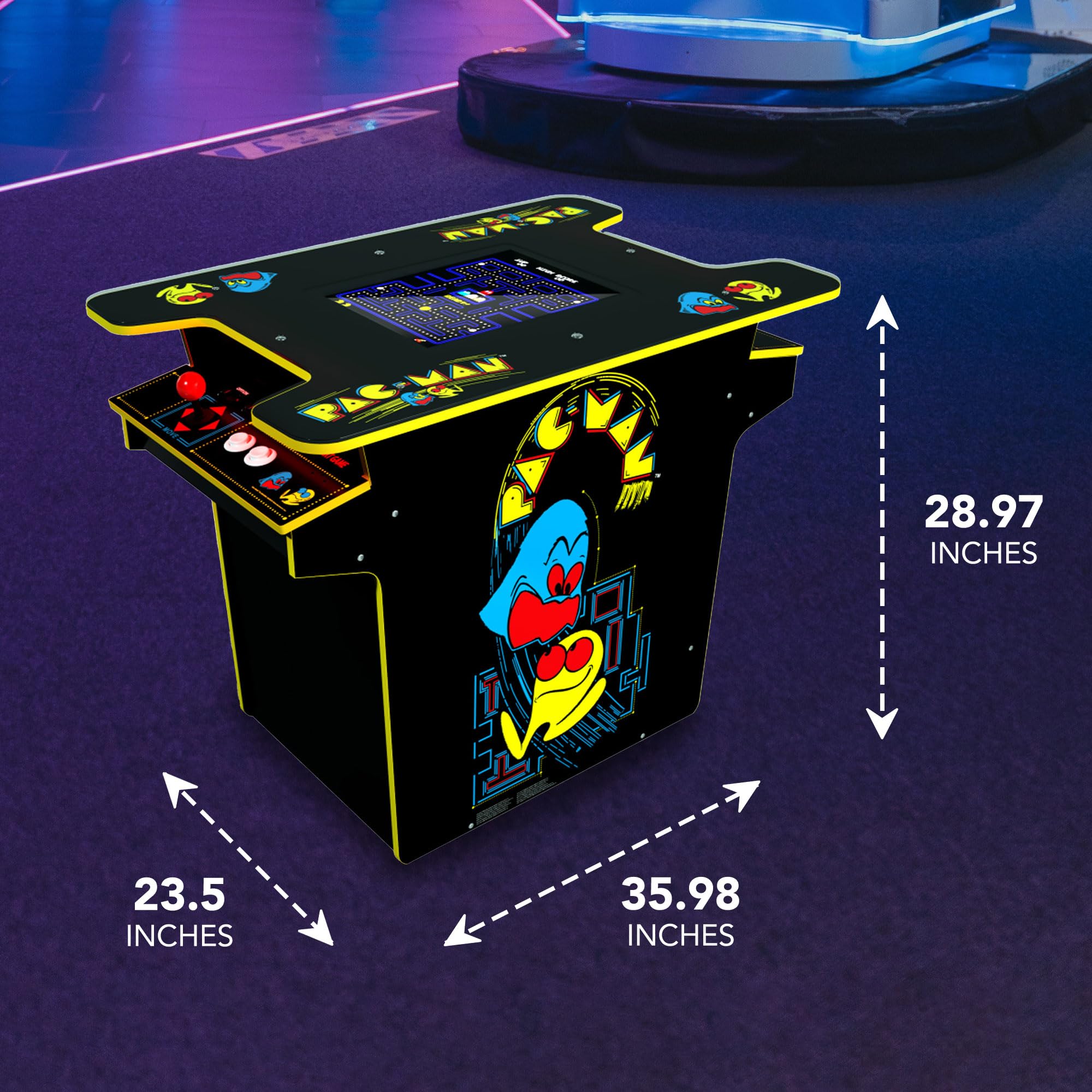 Arcade Arcade1Up PAC MAN Head Head Table