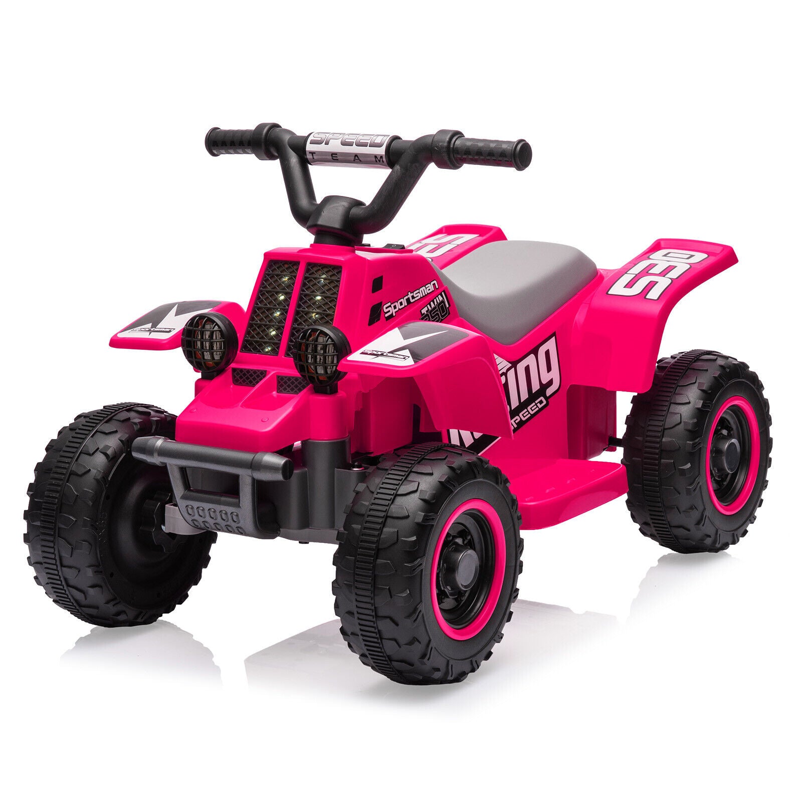 Kids Ride On Electric ATV Off-Road Quad Car 6V Battery Powered with 2 Speeds
