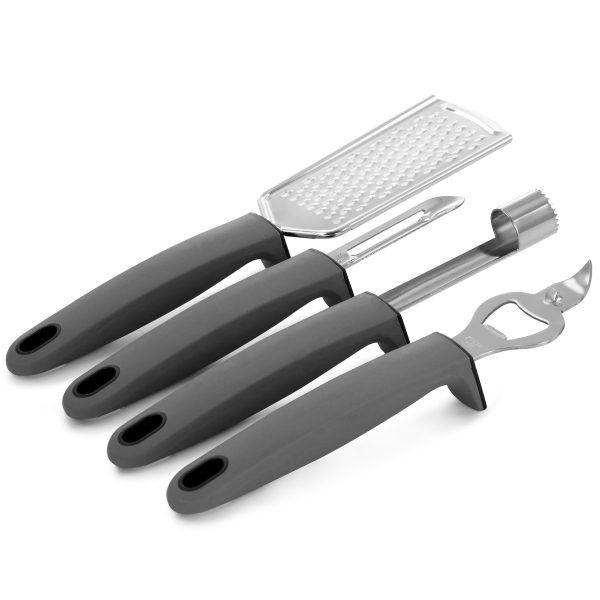 19 Piece Nylon and Stainless Steel Kitchen Tool and Utensil Set