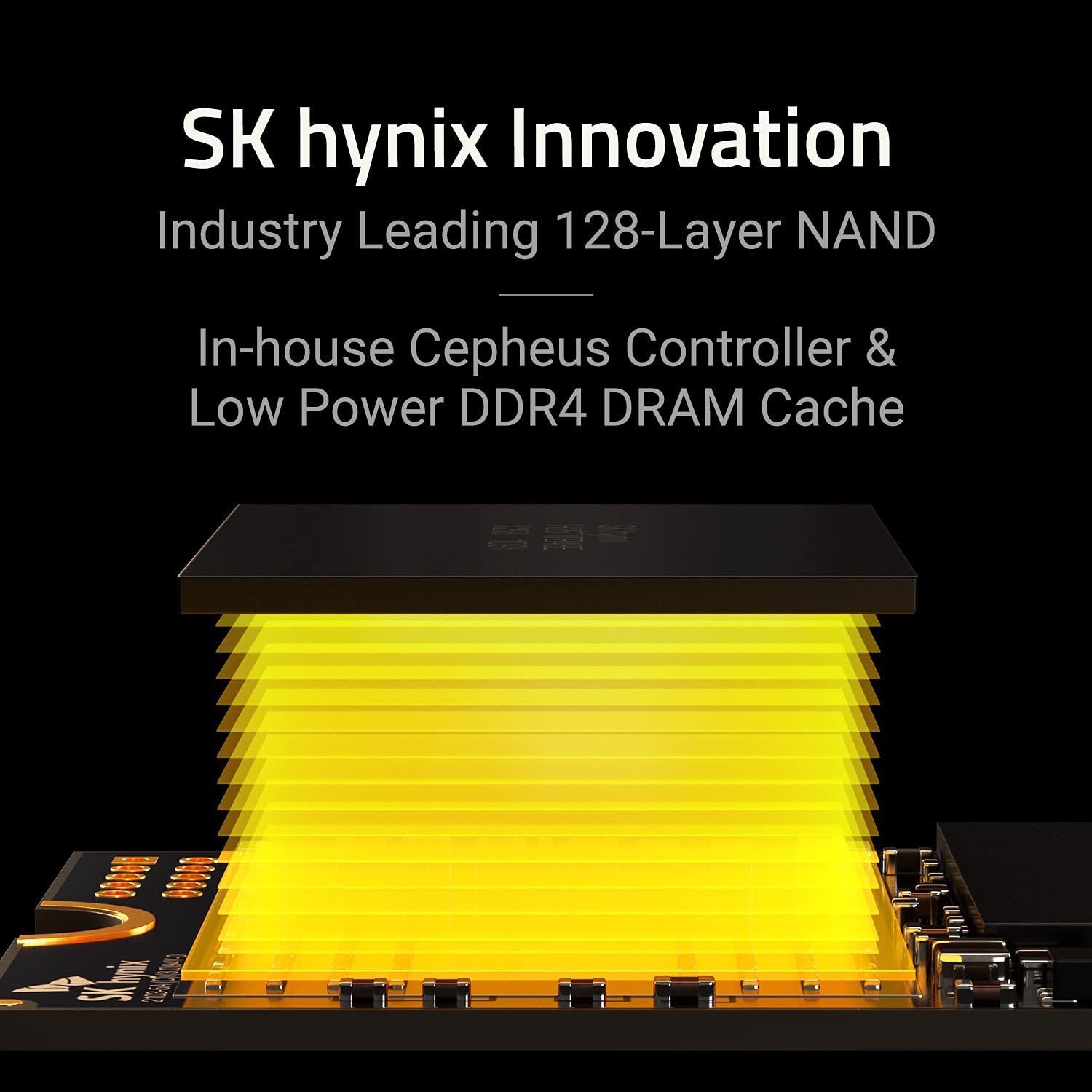SK hynix Gold P31  PCIe NVMe Gen3 M.2 2280 Internal SSD | Up to 3500MB/S