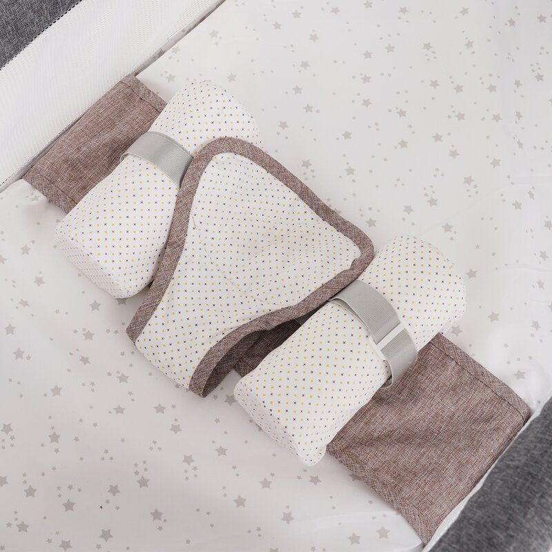 Smart Electric Baby Crib Bedding Cradle Nursery Bassinet Set W/ Music