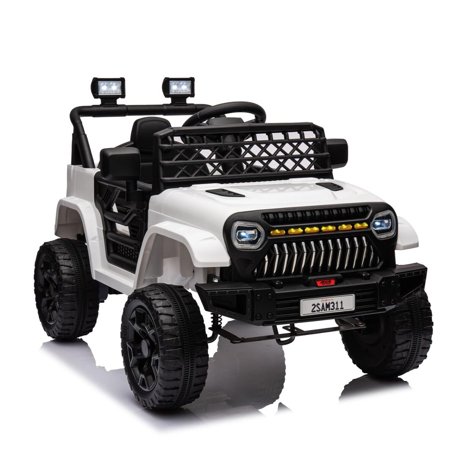 12V Kids Car Power Wheels Ride on Truck Vehicle w/Remote Control LED Light Music