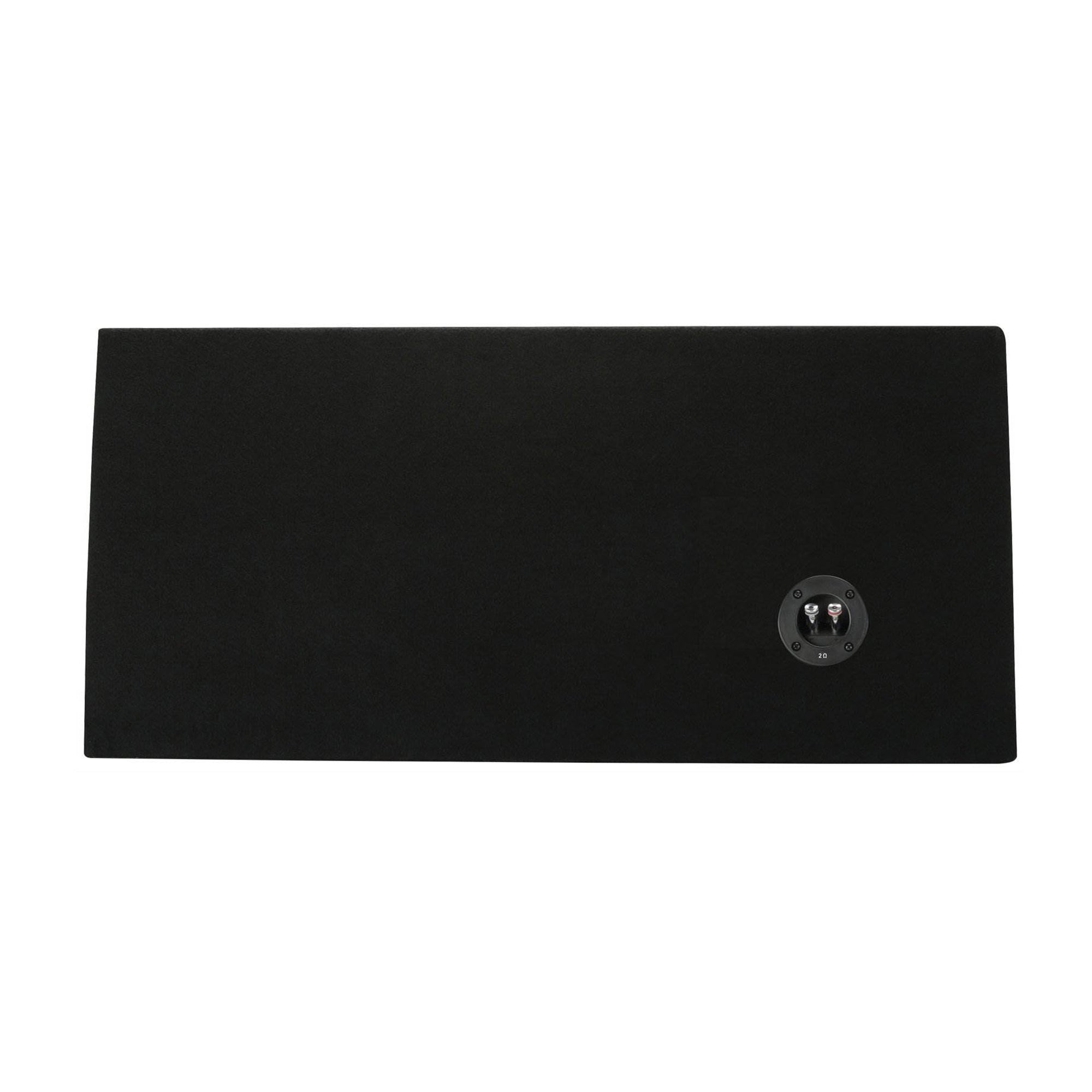 12 1200W Dual Loaded Car Subwoofers + Box +  1500W Amp + Kit