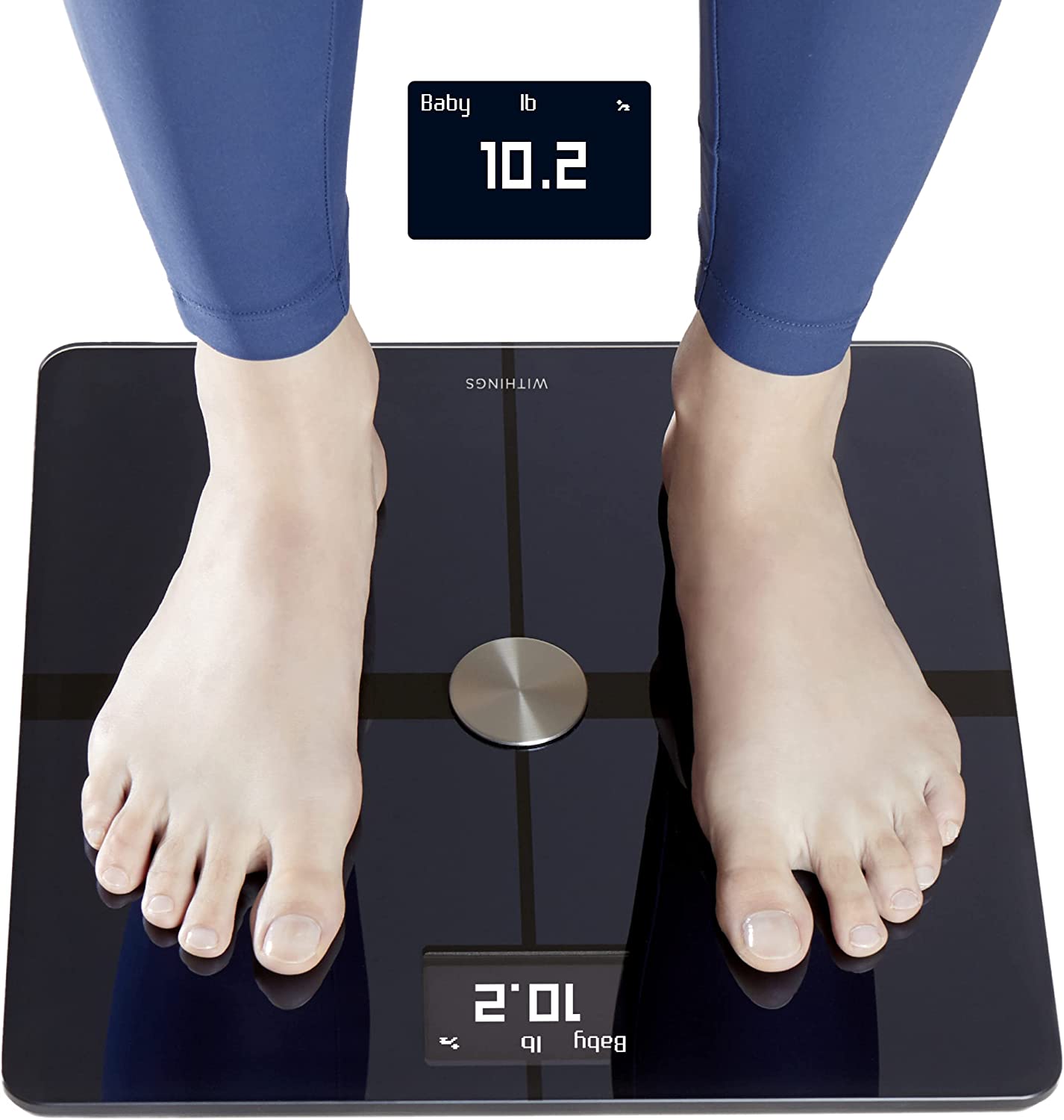 Withings Body+ - Digital Wi-Fi Smart Scale with Automatic Smartphone App Sync