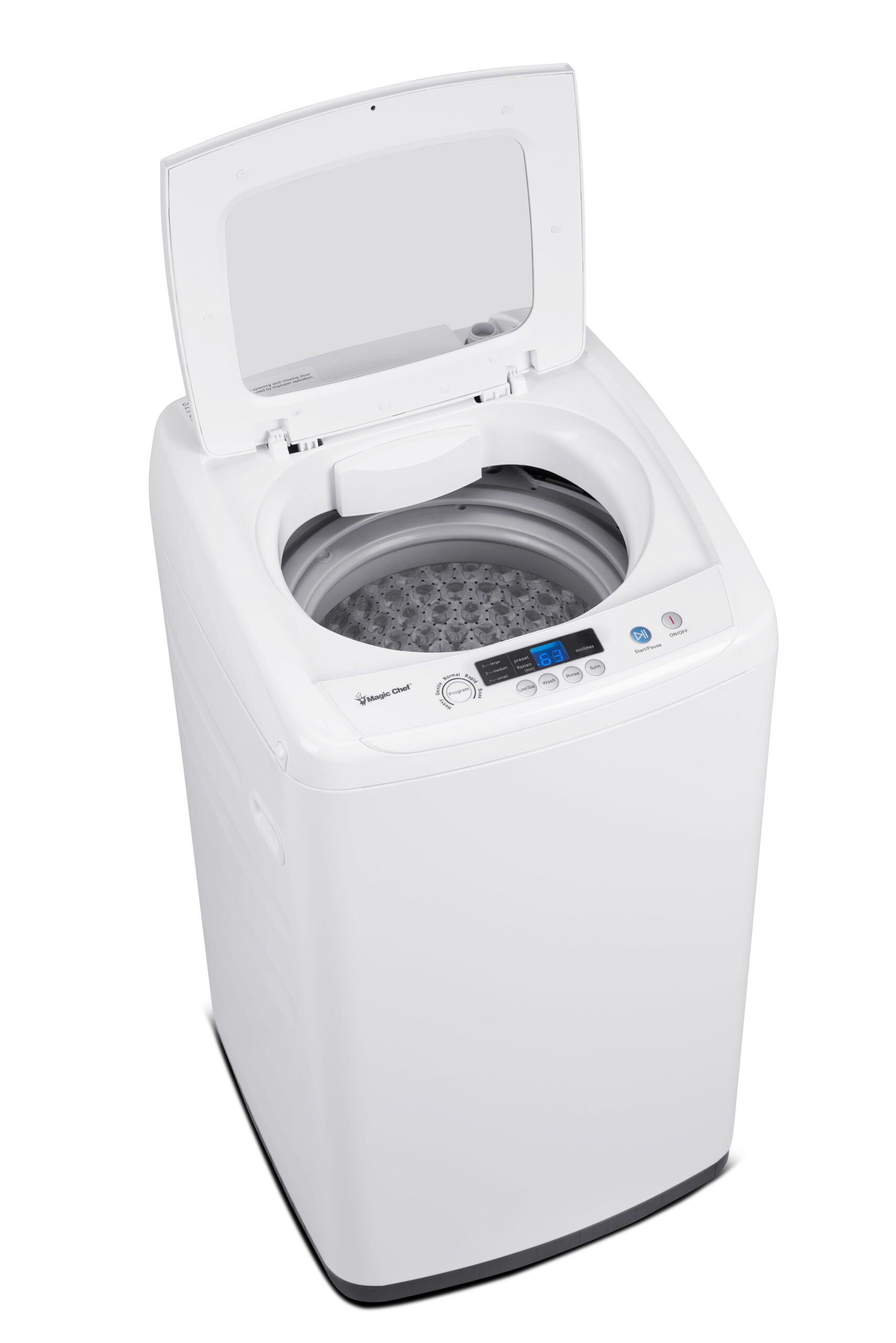0.9 Cu. ft. Compact Topload Washer, White