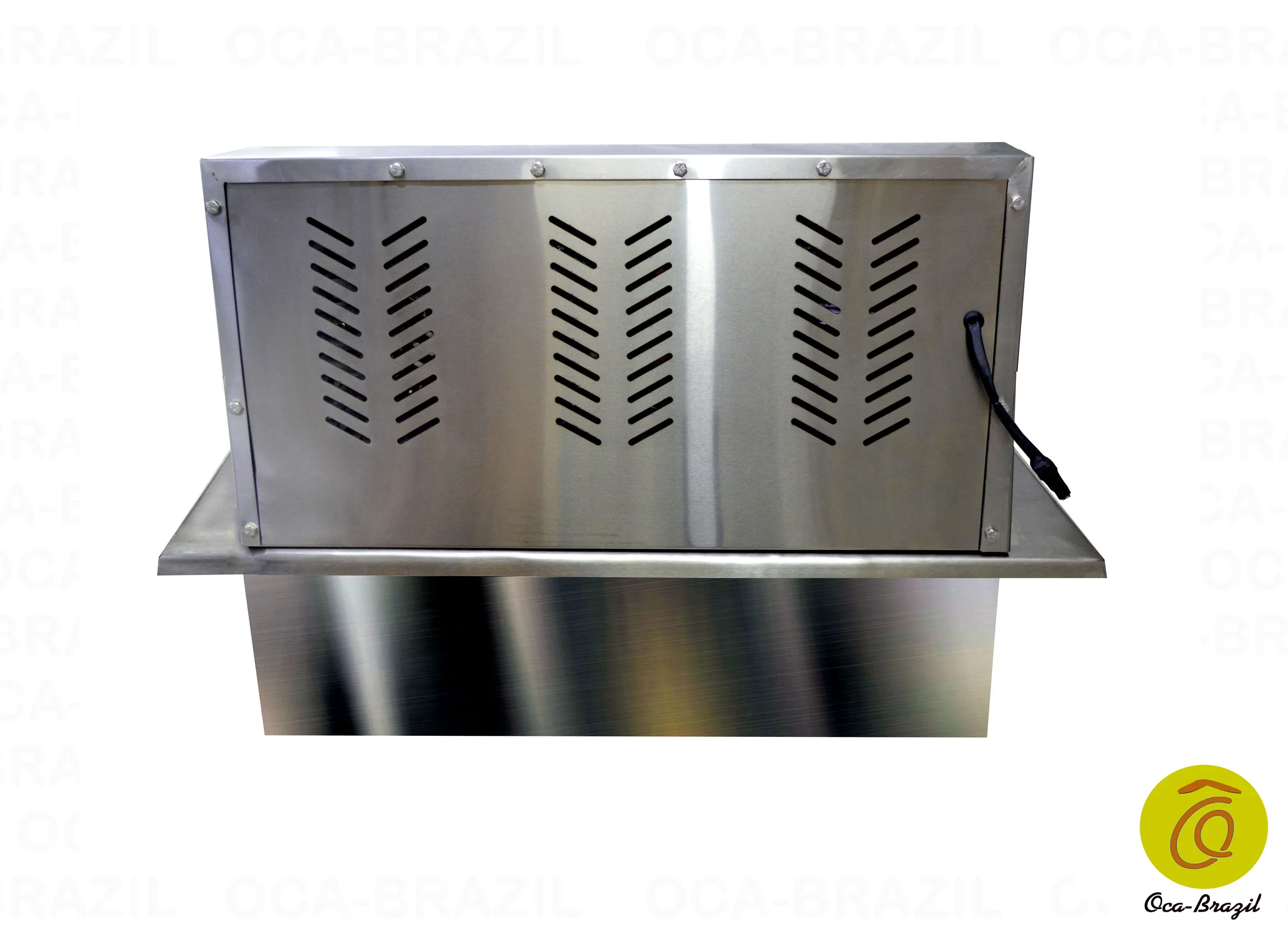 Brazilian BBQ Charcoal Grill with Firebox – 9 Skewers – Oca-Brazil