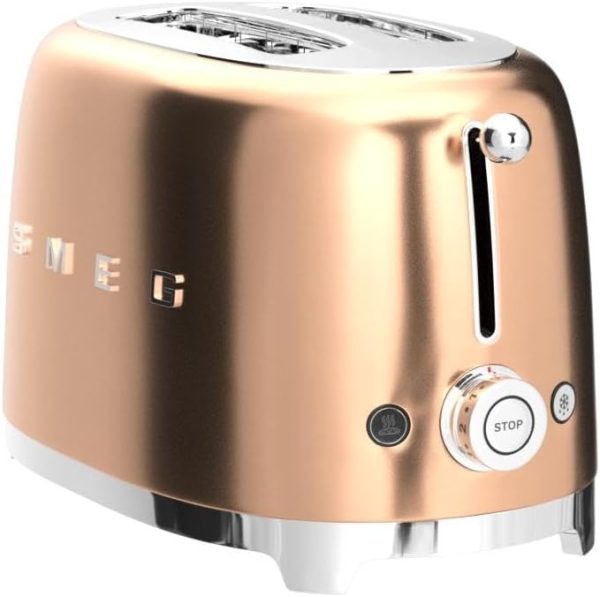 2 Slice Retro Toaster (Rose Gold)