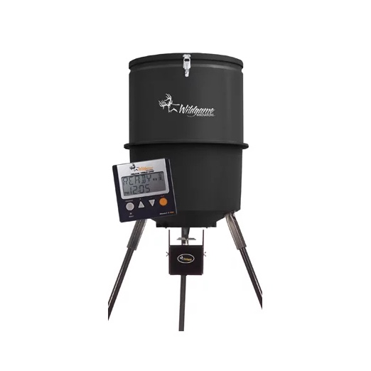 Wildgame Innovations Sports and Outdoors Quick Set Game Feeder, 30-Gal