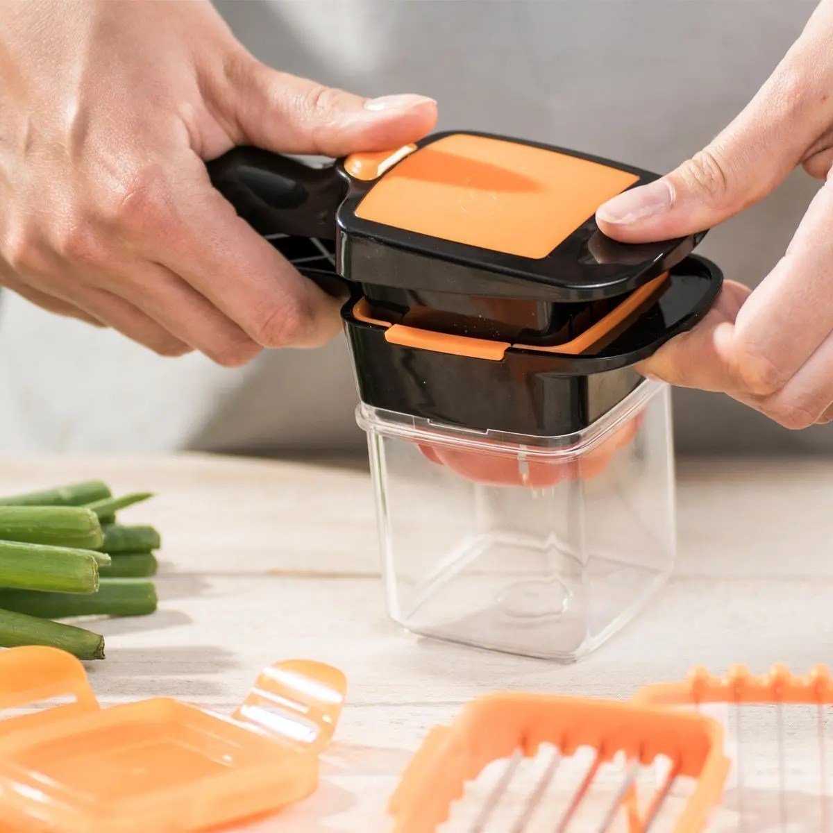 Vegetable Fruit Salad Cutter Slicer Dicer Machine