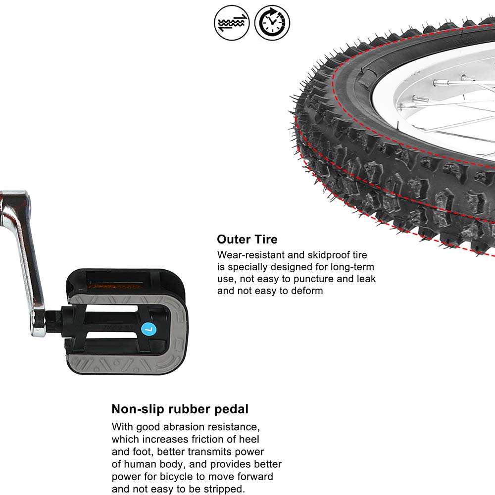 SUDOO Unicycle Skidproof Adjustable Exercise