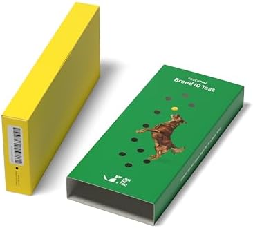 Dna My Dog Essential Test �?Breed ID Test Mixed Breed Identification Personality Traits for Puppies to Adult Dogs Non-Invasive Cheek Swab