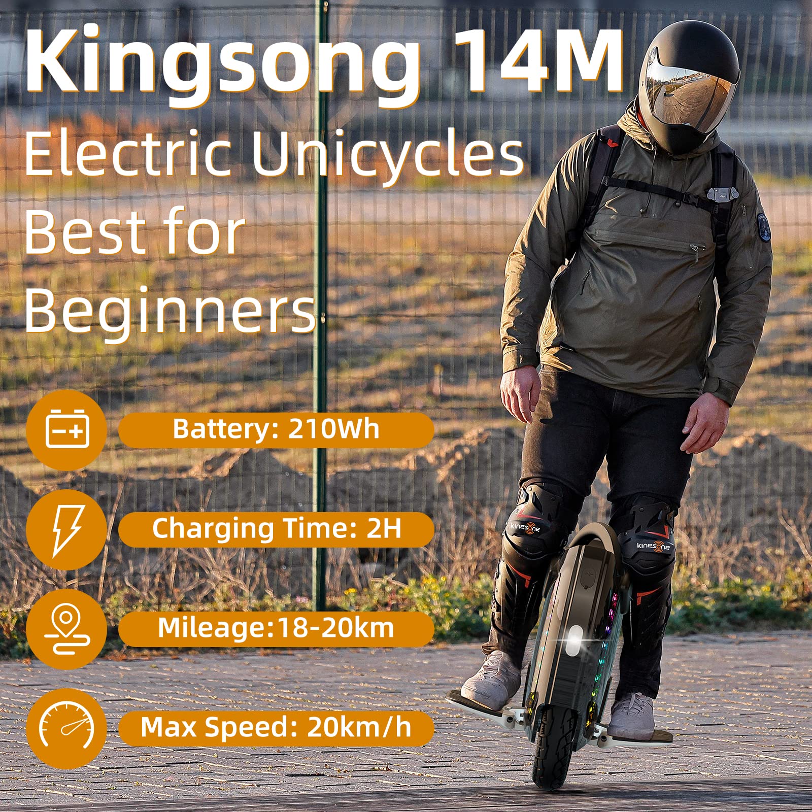 Kingsong Unicycles Hoverboard Balancing Beginners