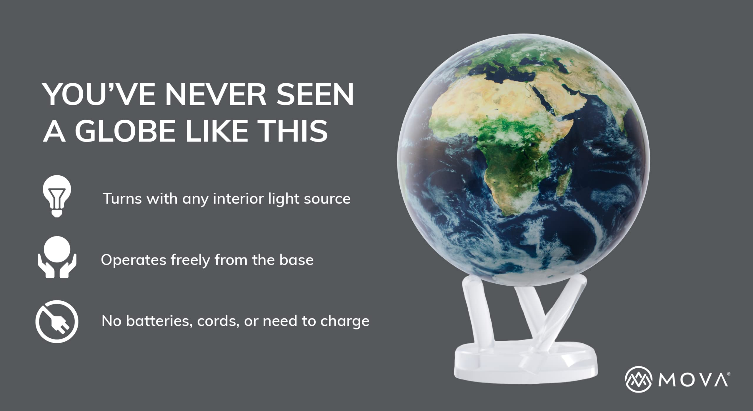 Earth Clouds MOVA Globe 4 5