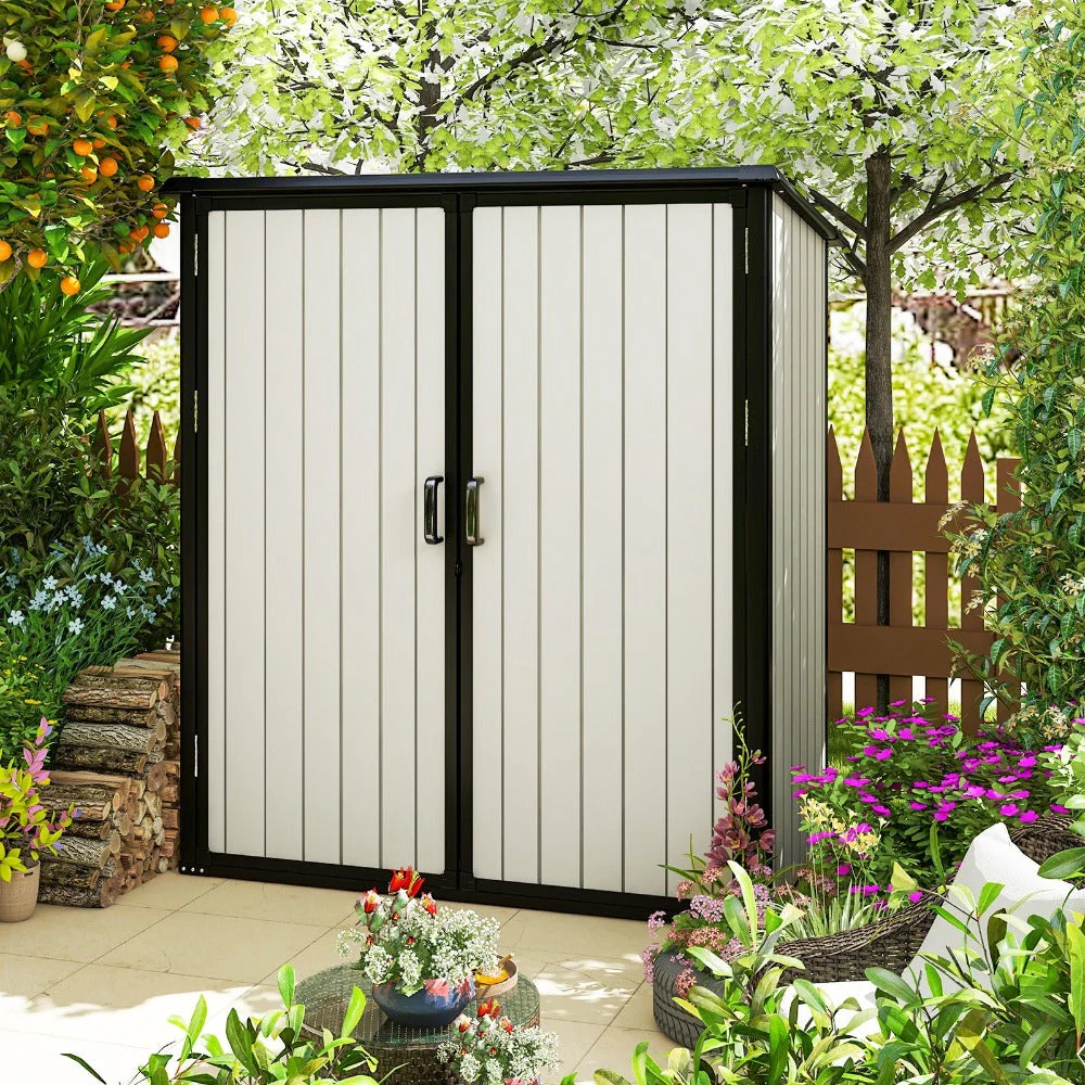 4.7 x 2.7 Plastic Utility Storage Shed with Floor