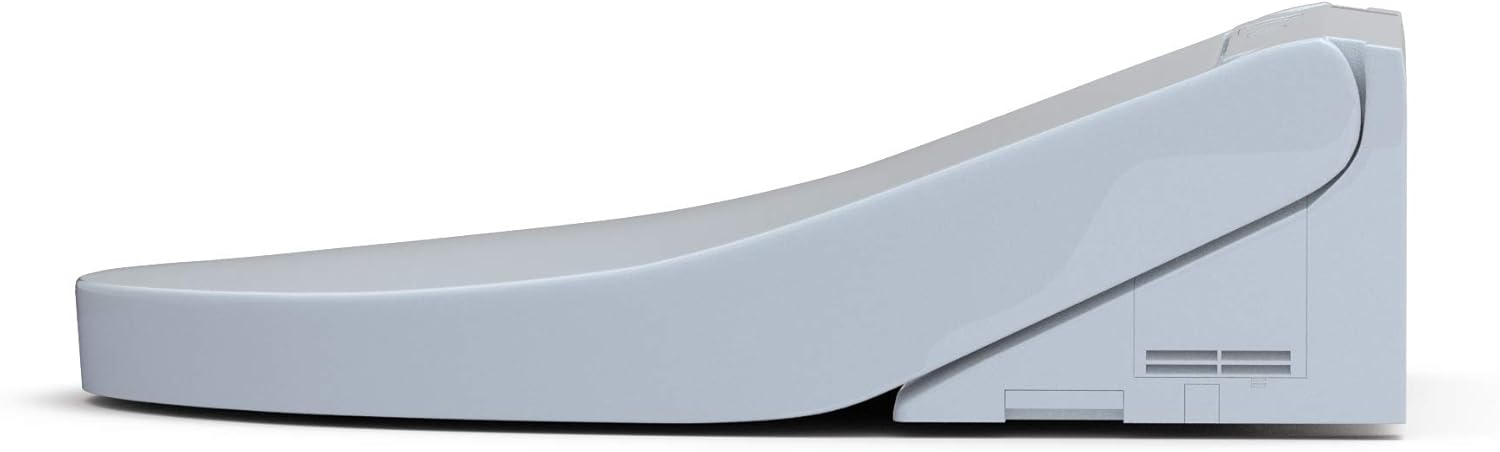 C5 Electronic Bidet Toilet Seat with and + Wand Cleaning, Elongated, Cotton White