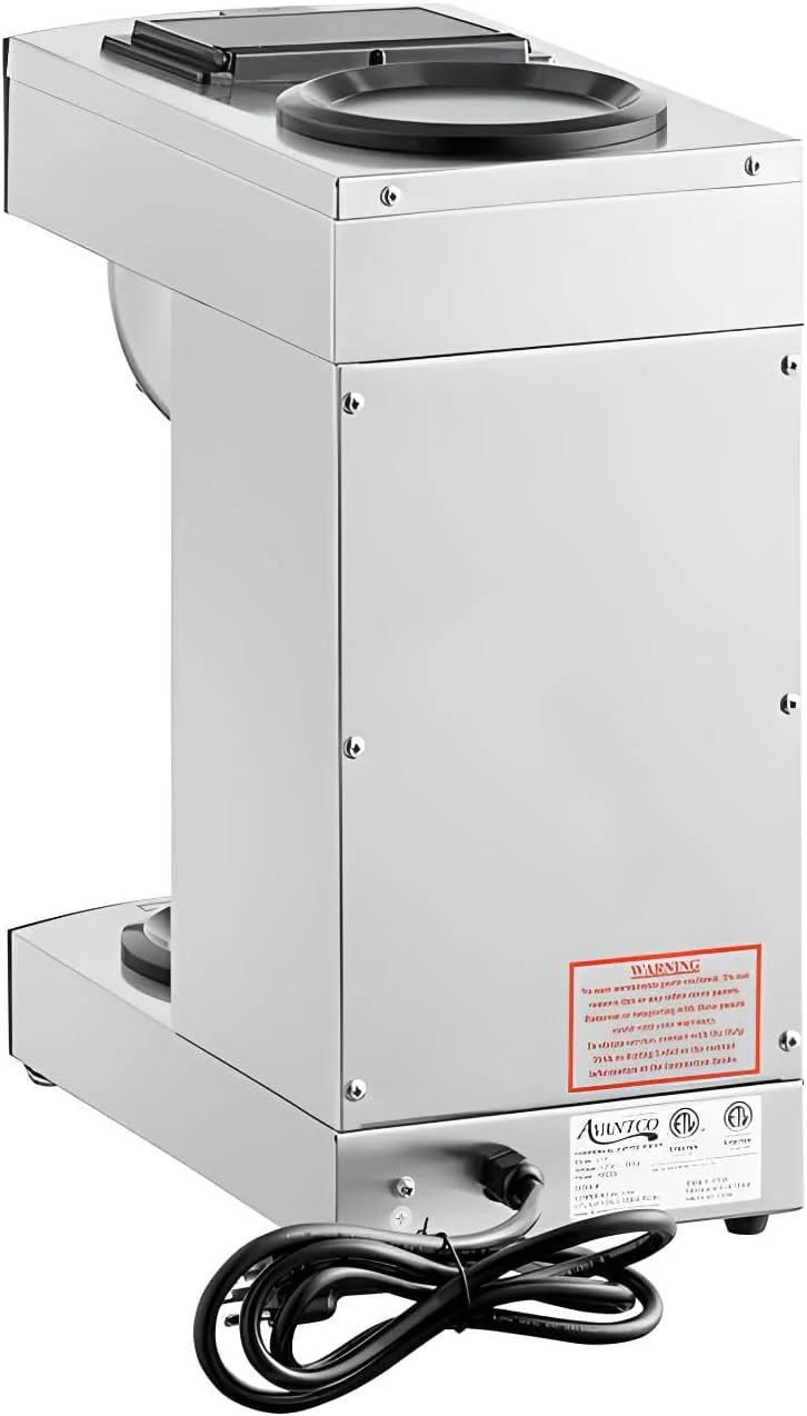 C10 12 Cup Pourover Commercial Coffee Maker with 2 Burners - 120V by Avantco