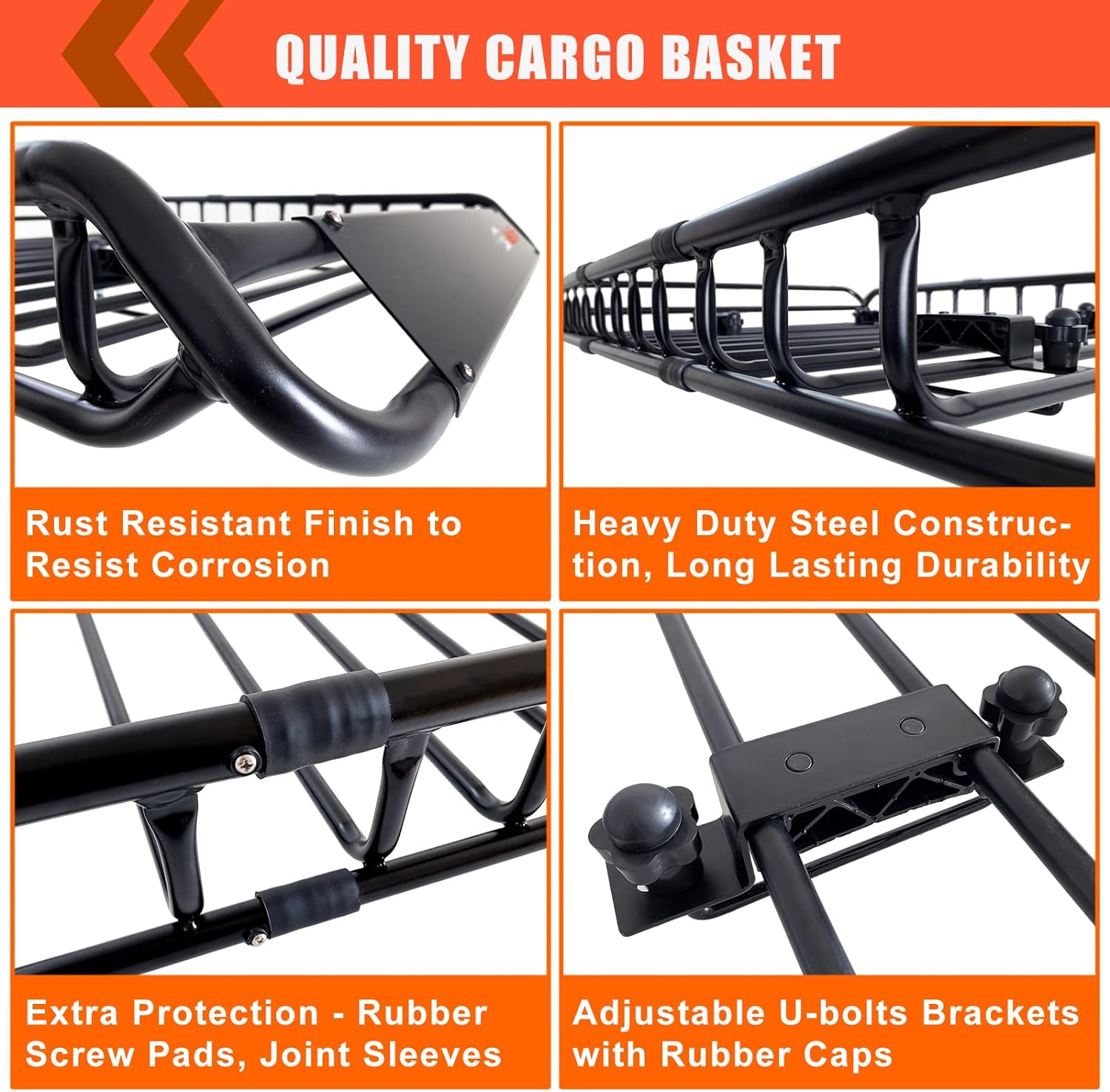 Folding hitch mounted cargo basket 60