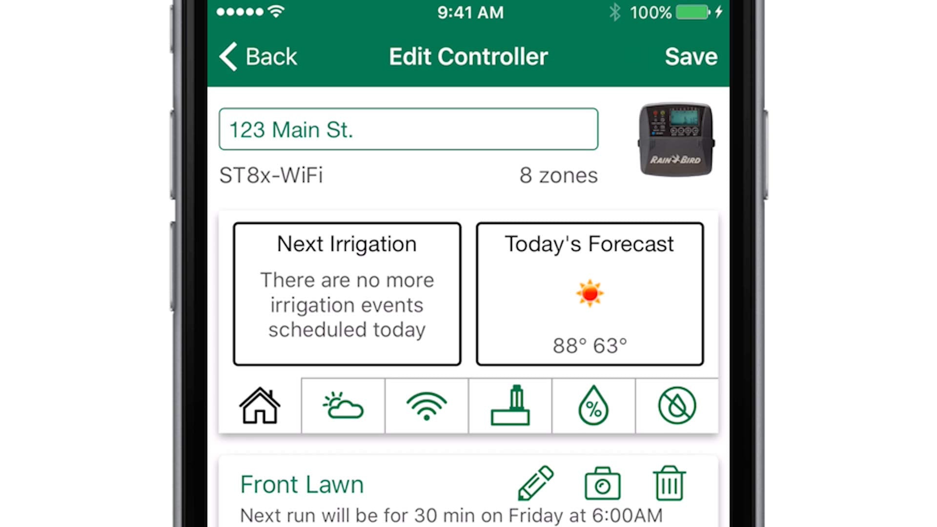 Rain Bird ST8O 2 Irrigation Controller
