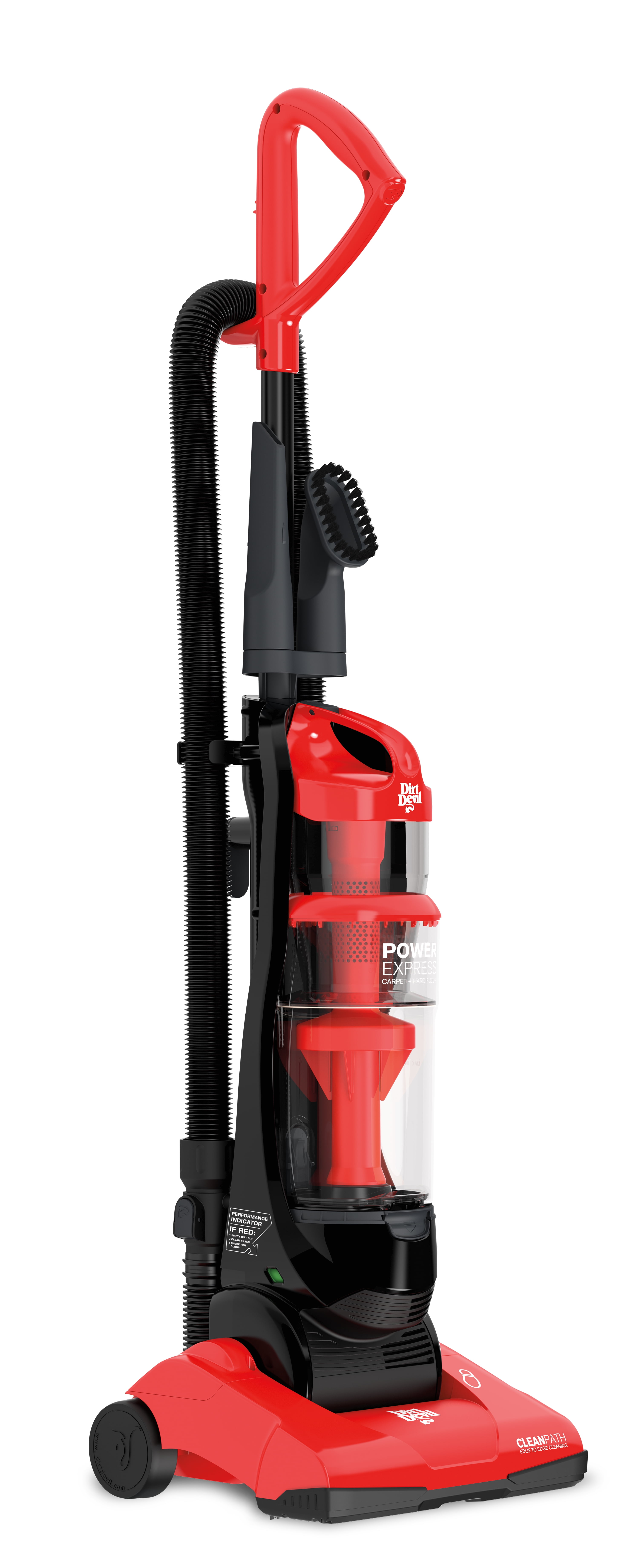 Dirt Devil Power Express Upright Bagless Vacuum, Red, UD20120