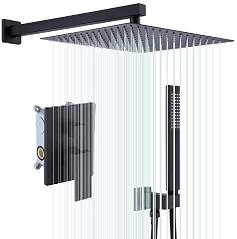 KES Shower System 12 Inch Rain Shower Head
